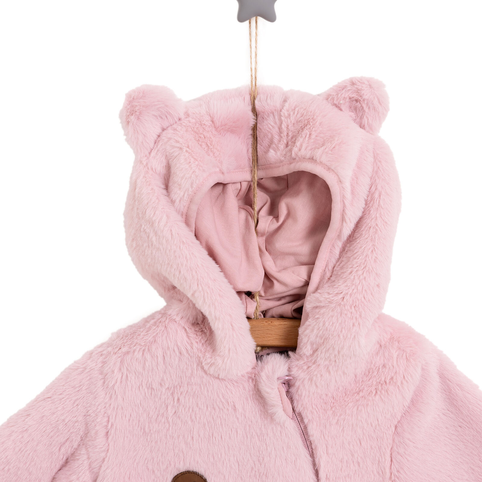 Yenidoğan Kız Peluş Patikli Tulum Kız Bebek Yenidoğan Kız Peluş Patikli Tulum Kız Bebek