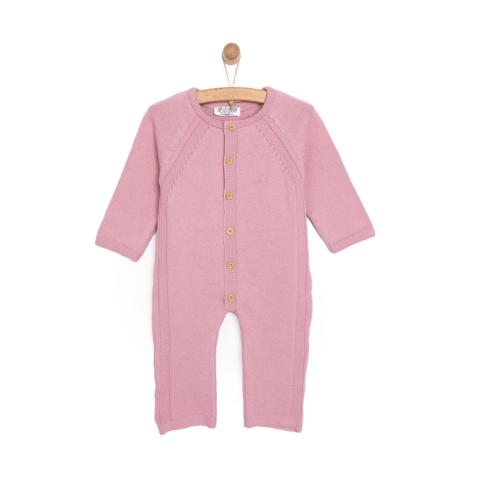 Kız Bebek Yenidoğan Patikli Tulum Triko Kumaş Düğmeli Modelli Yaka Kız Bebek Yenidoğan Patikli Tulum Triko Kumaş Düğmeli Modelli Yaka