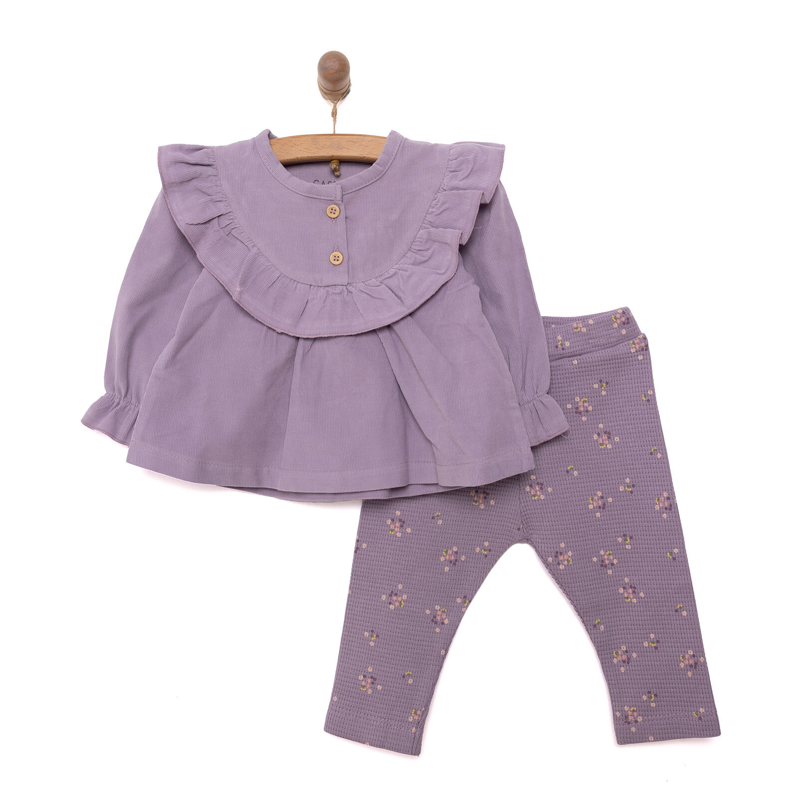 Yenidoğan Mini Flowers Bluz-Tayt Kız Bebek Yenidoğan Mini Flowers Bluz-Tayt Kız Bebek