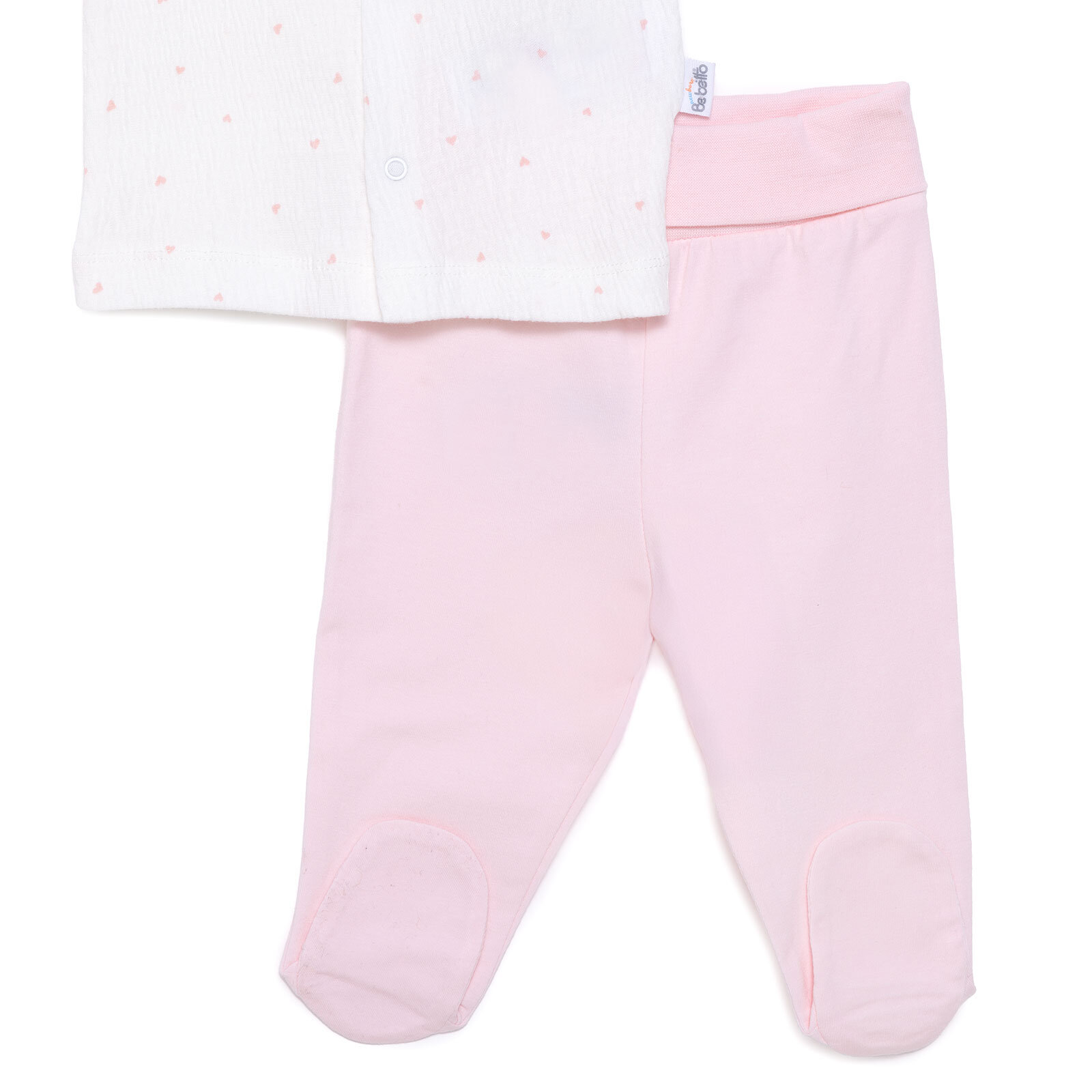 Yenidoğan Mini Heart Kız Hırka-Patikli Alt Kız Bebek