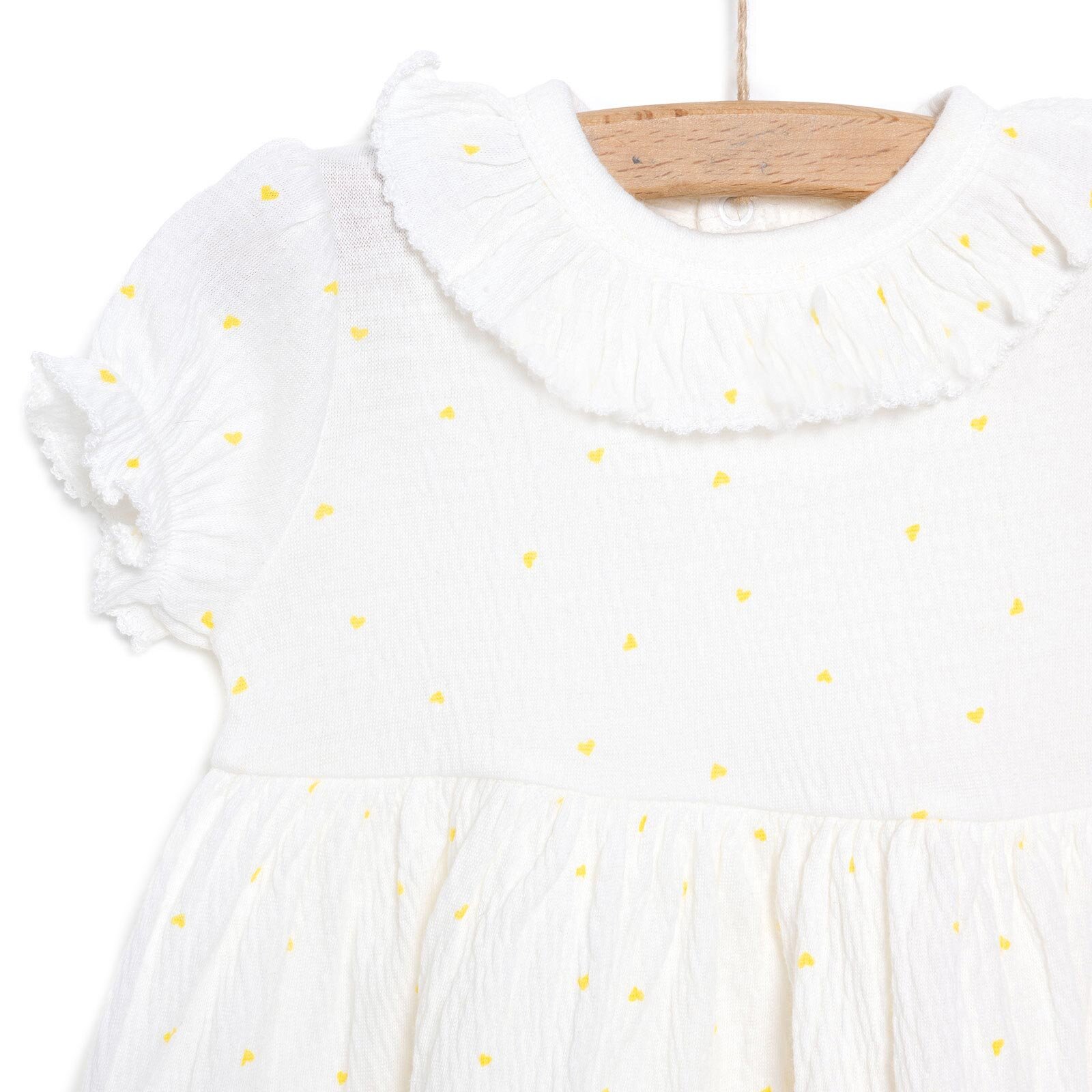 Yenidoğan Mini Heart Tshirt - Tayt Takım Kız Bebek