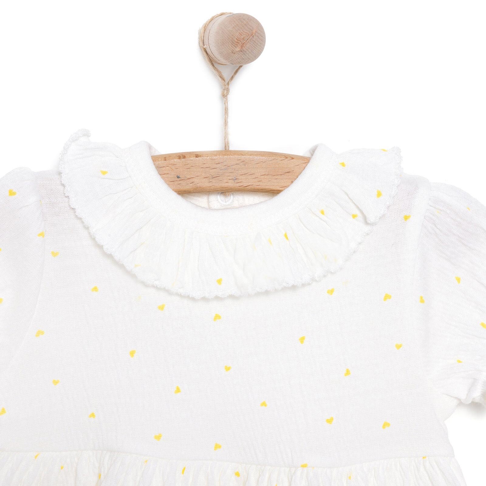 Yenidoğan Mini Heart Tshirt - Tayt Takım Kız Bebek