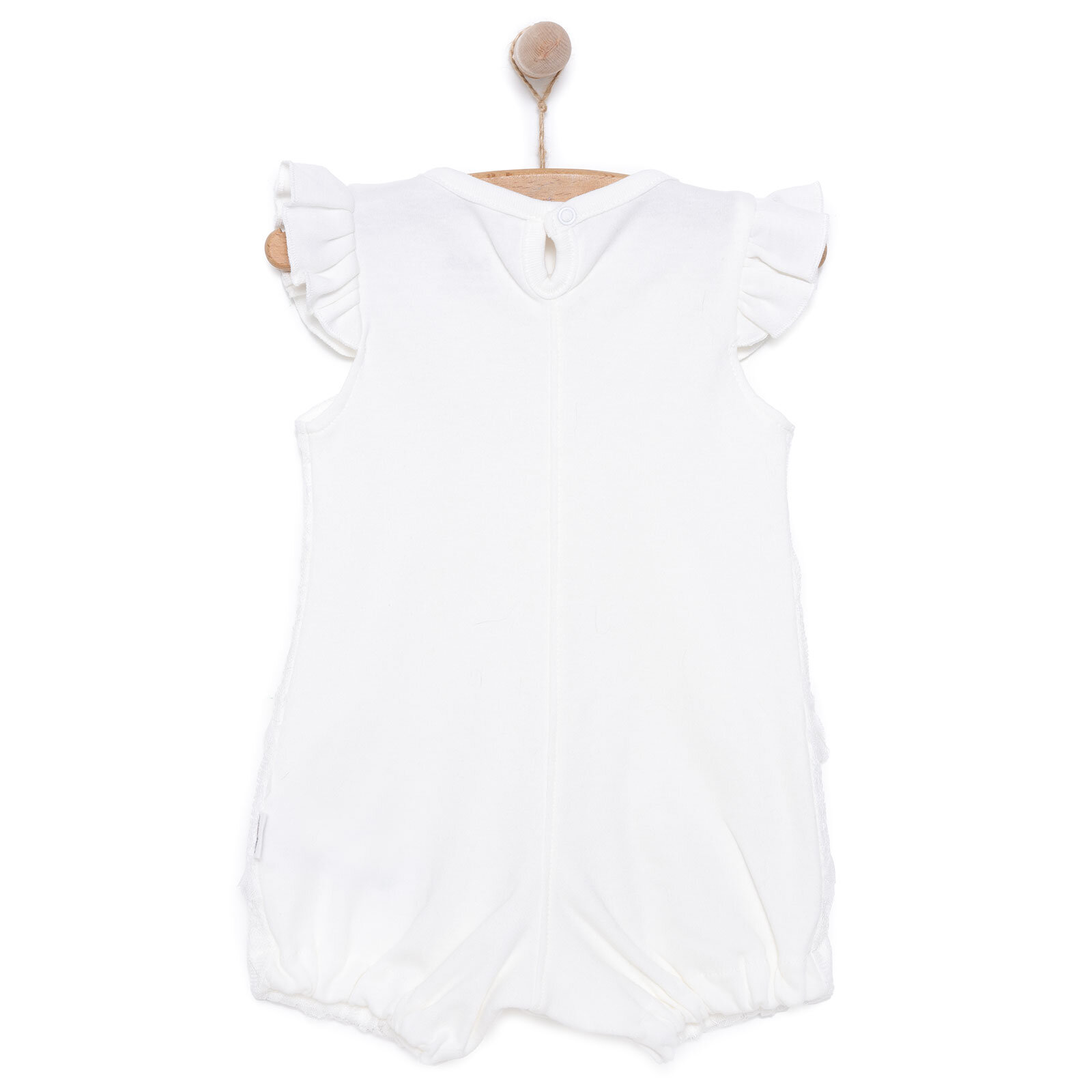 Yenidoğan Miss Angel Kısa Tulum Kız Bebek