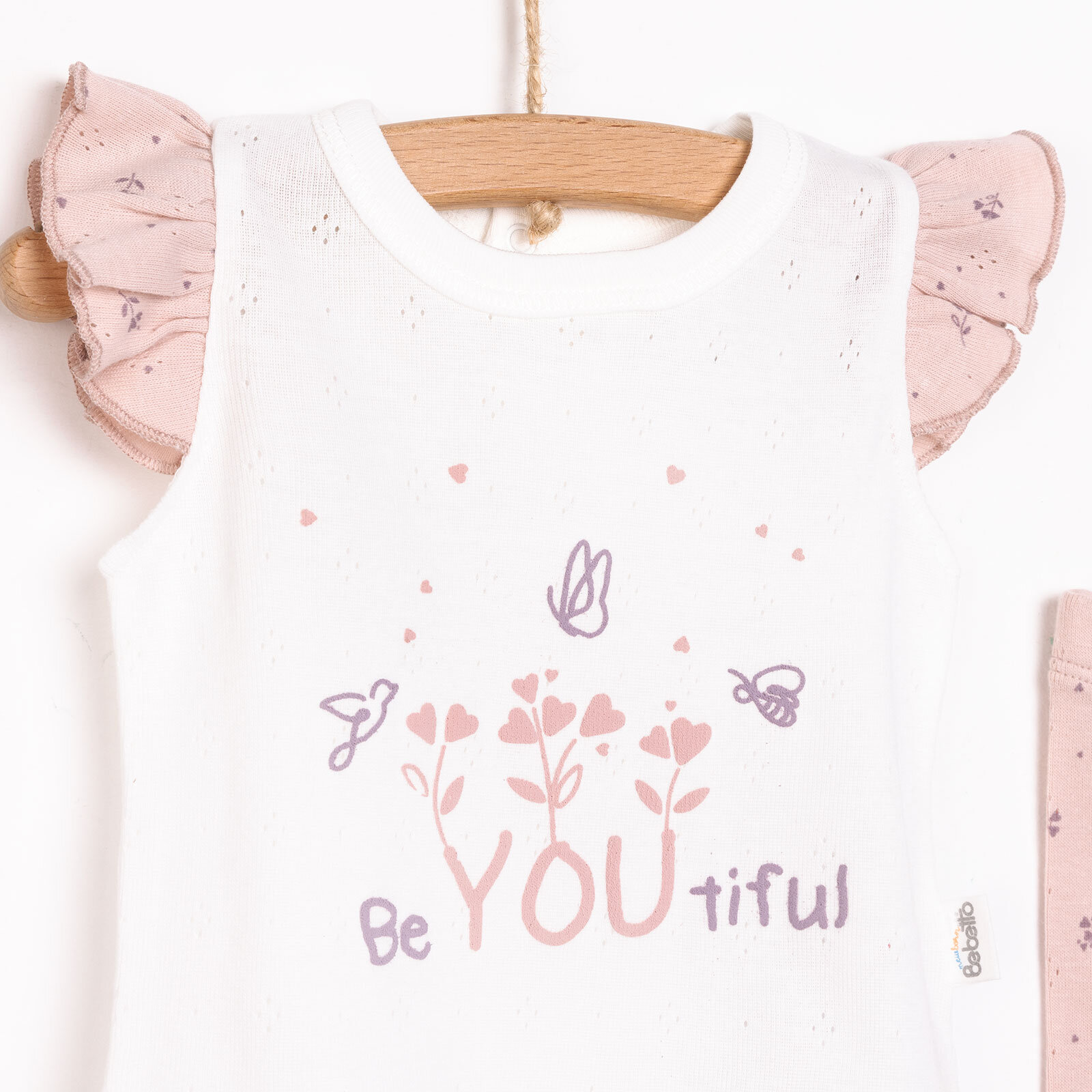 Yenidoğan Nature Tshirt-Tayt Kız Bebek