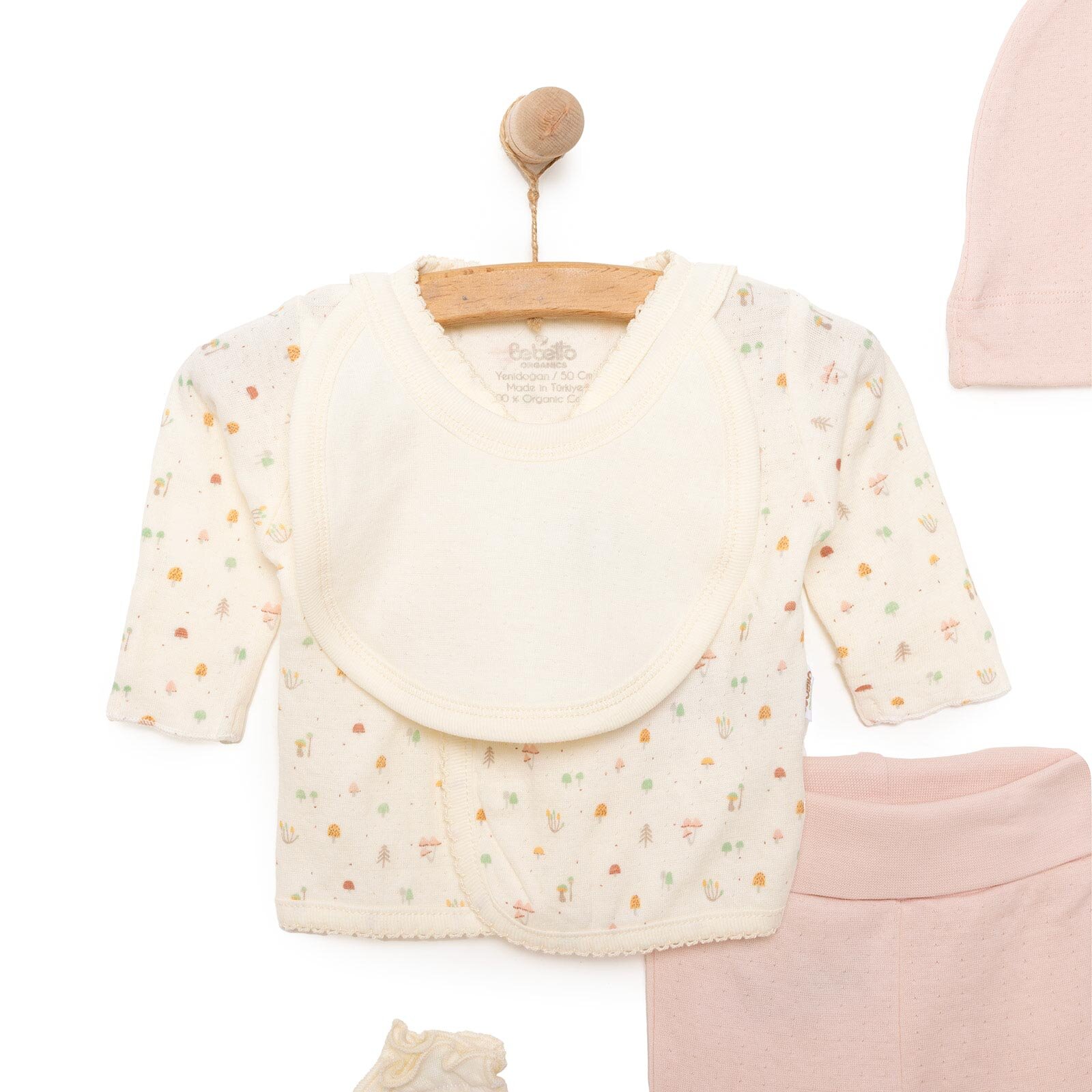 Yenidoğan Organic My Mushroom 5li Hastane Çıkışı Kız Kız Bebek Yenidoğan Organic My Mushroom 5li Hastane Çıkışı Kız Kız Bebek