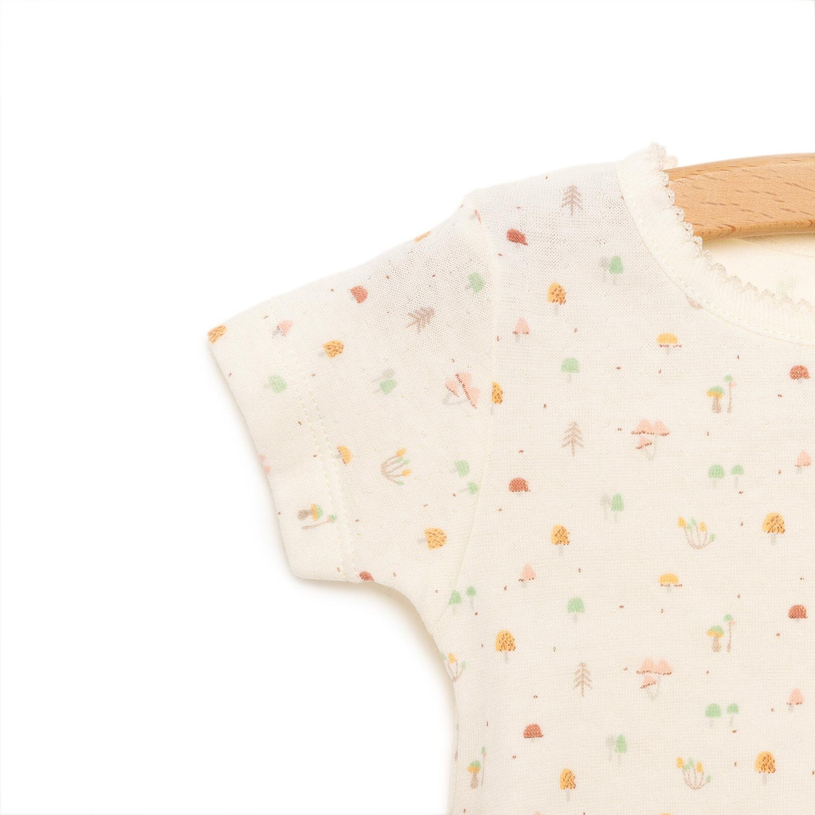 Yenidoğan Organic My Mushroom Kız Body-Patikli Alt Kız Bebek Yenidoğan Organic My Mushroom Kız Body-Patikli Alt Kız Bebek