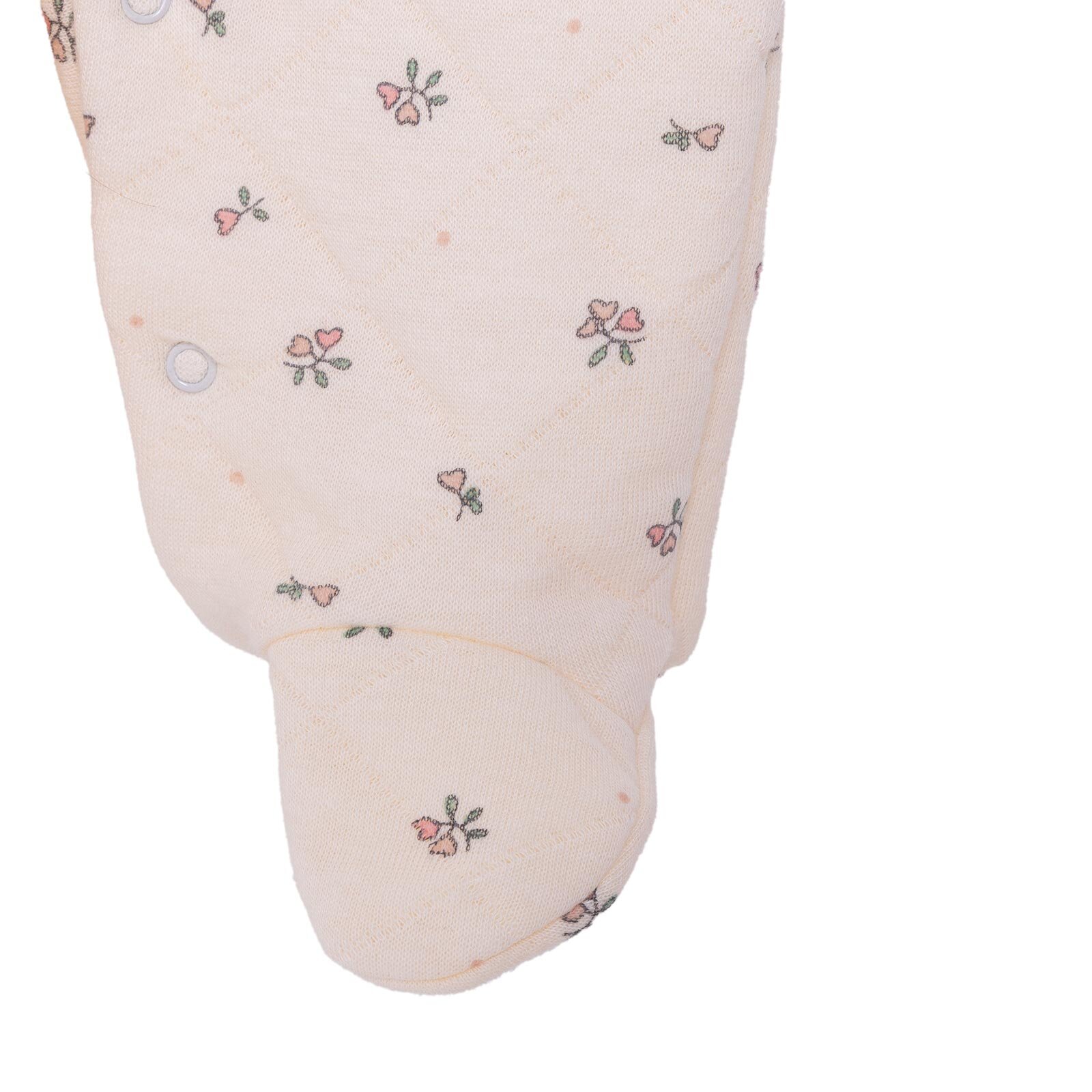 Kız Bebek Yenidoğan Patikli Tulum Petite Fleurs Fırfırlı Yaka Uzun Kol Patikli Paça Kız Bebek Yenidoğan Patikli Tulum Petite Fleurs Fırfırlı Yaka Uzun Kol Patikli Paça