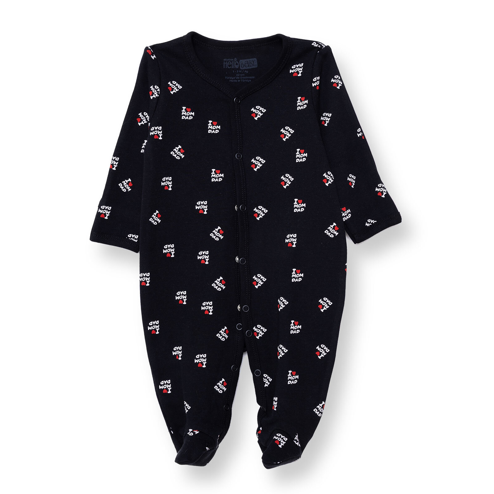 Unisex Patikli Tulum İnterlok Bisiklet Yaka Uzun Kol Patikli Paça