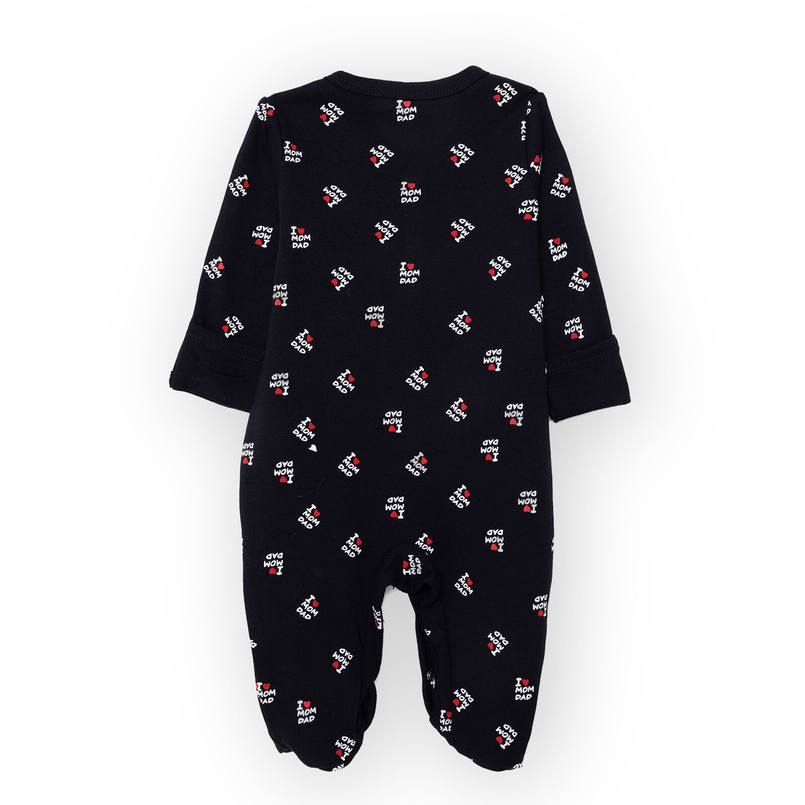 Unisex Patikli Tulum İnterlok Bisiklet Yaka Uzun Kol Patikli Paça