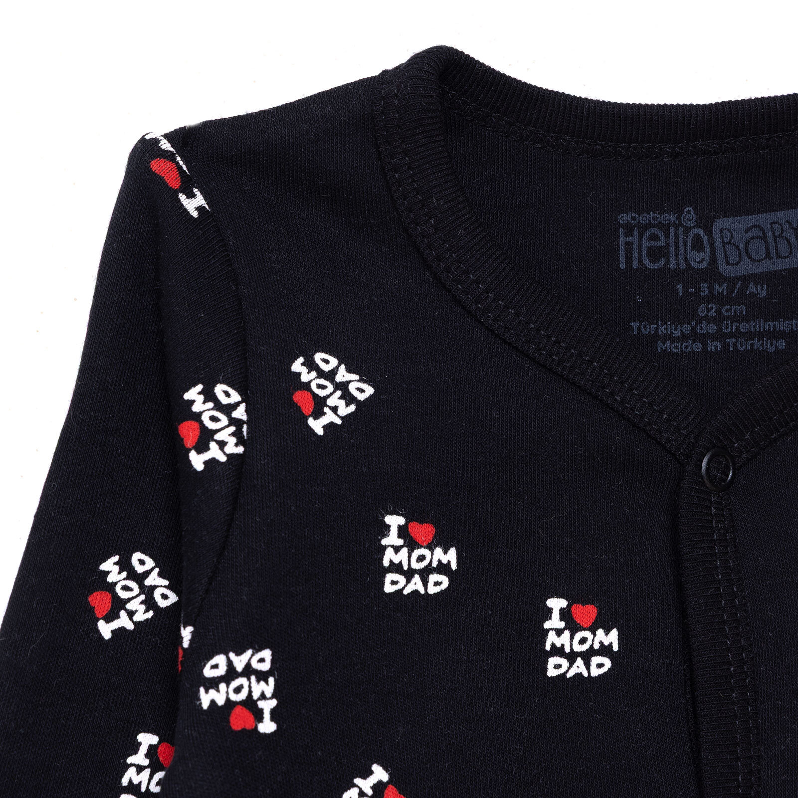 Unisex Patikli Tulum İnterlok Bisiklet Yaka Uzun Kol Patikli Paça