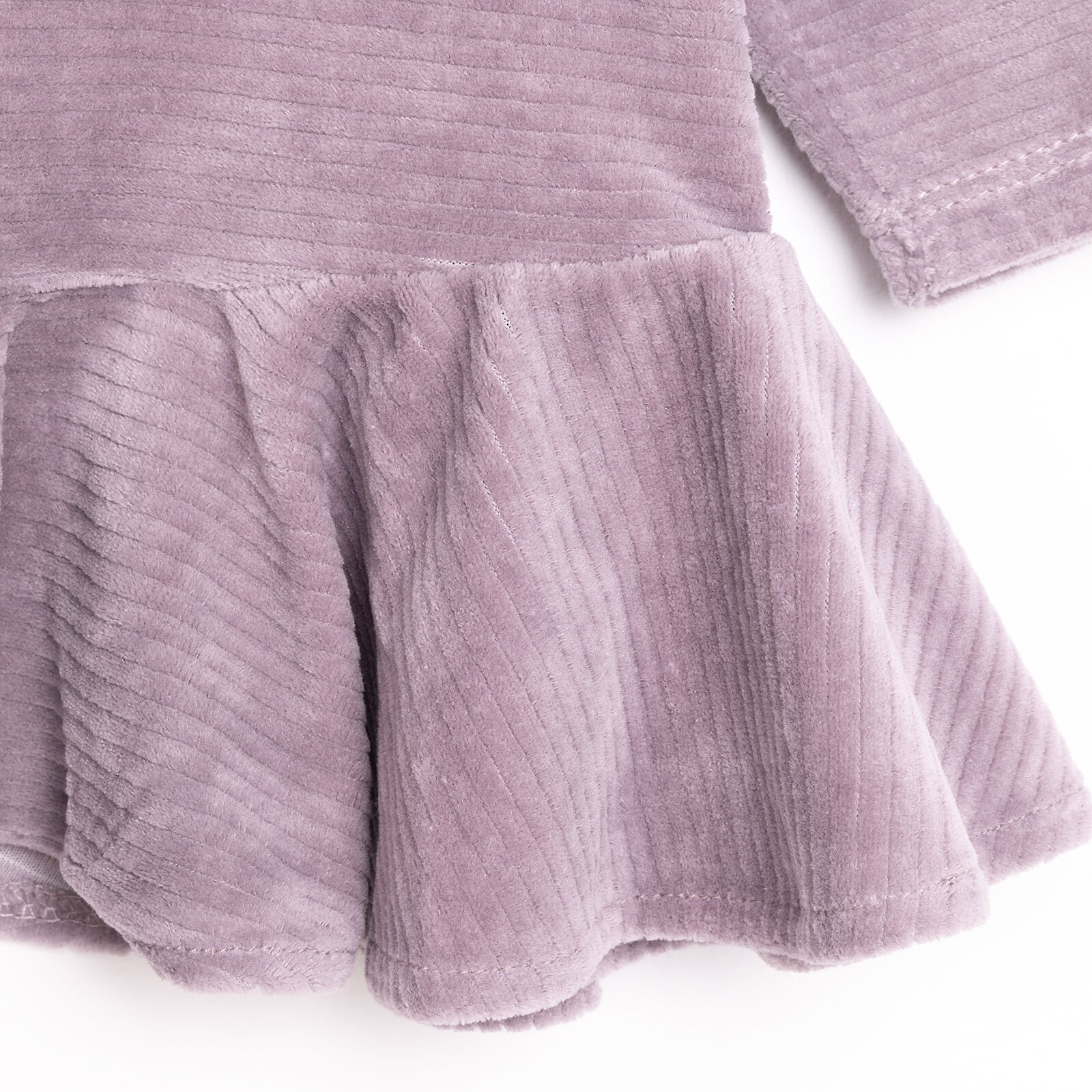 Yenidoğan Perfect Kadife Elbise Kız Bebek