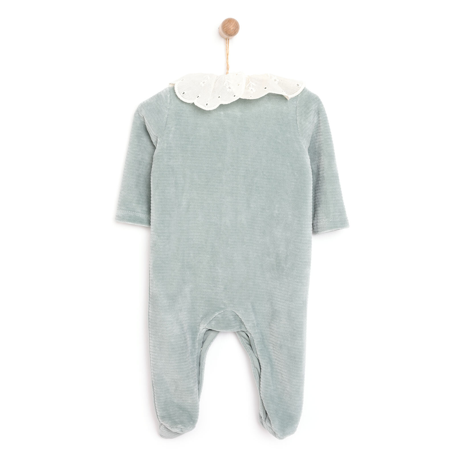 Yenidoğan Perfect Kadife Patikli Tulum Kız Bebek Yenidoğan Perfect Kadife Patikli Tulum Kız Bebek