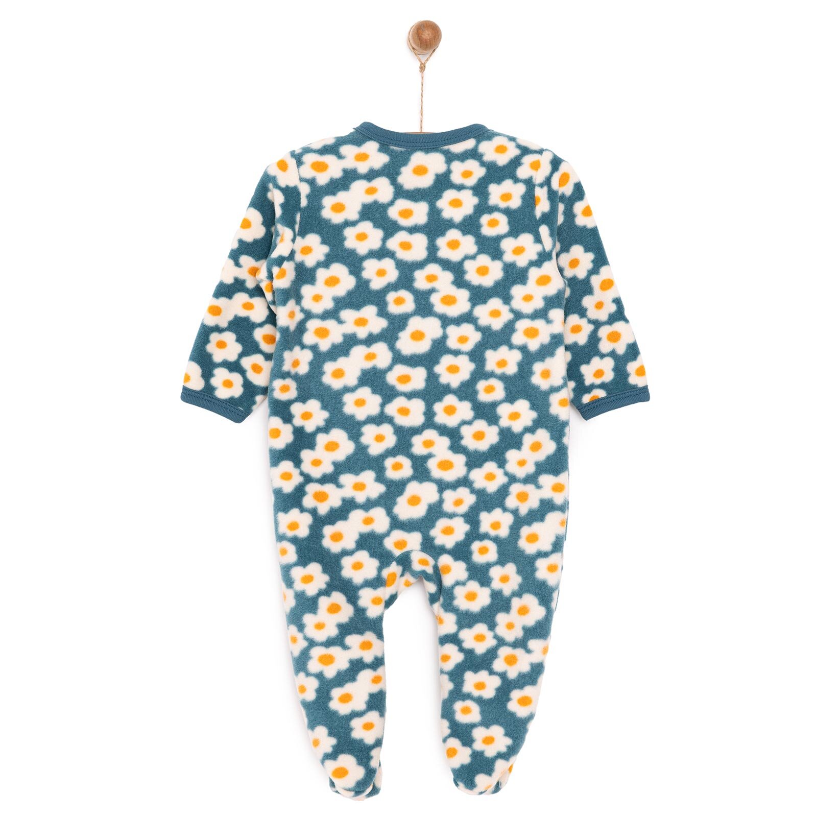 Yenidoğan Polar Patikli Tulum Kız Bebek