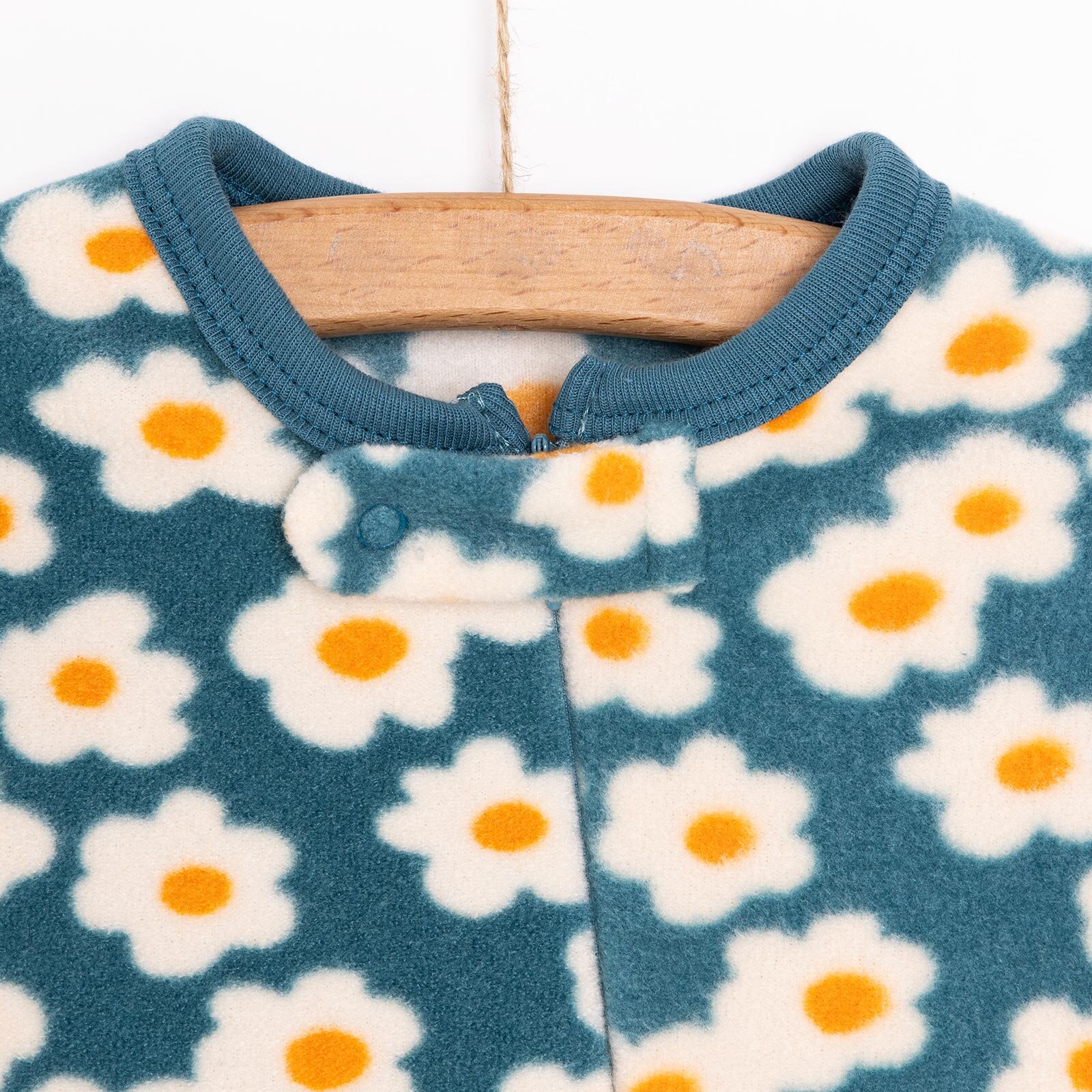 Yenidoğan Polar Patikli Tulum Kız Bebek