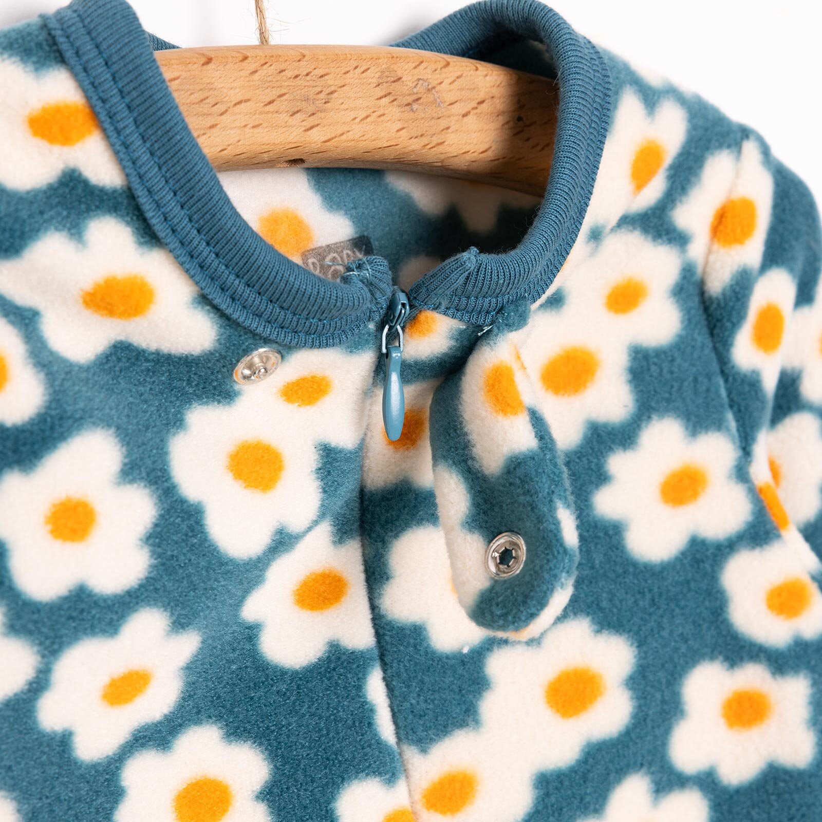 Yenidoğan Polar Patikli Tulum Kız Bebek