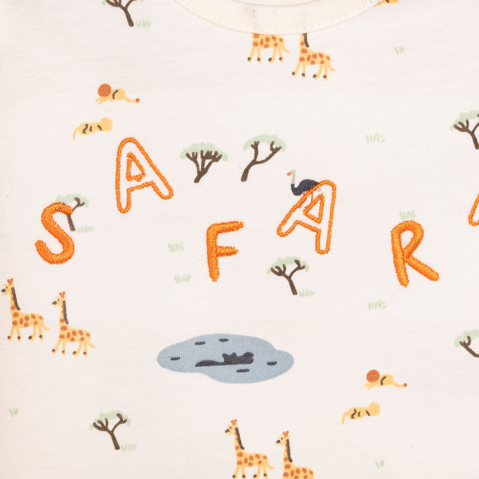 Yenidoğan Safari Tshirt-Şort 2li Takım Erkek Bebek Yenidoğan Safari Tshirt-Şort 2li Takım Erkek Bebek