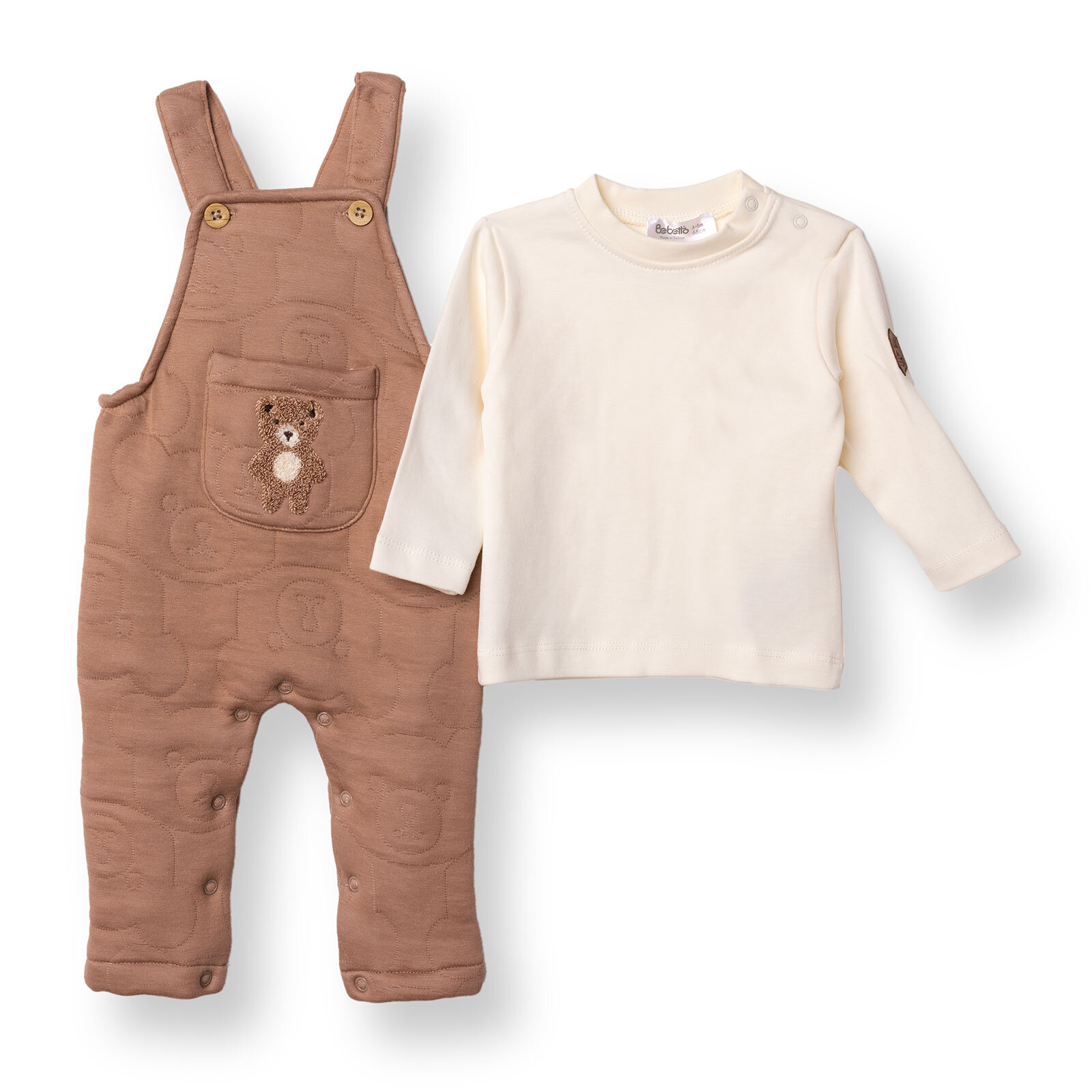 Yenidoğan Salopet-Sweatshirt Yenidoğan Salopet-Sweatshirt