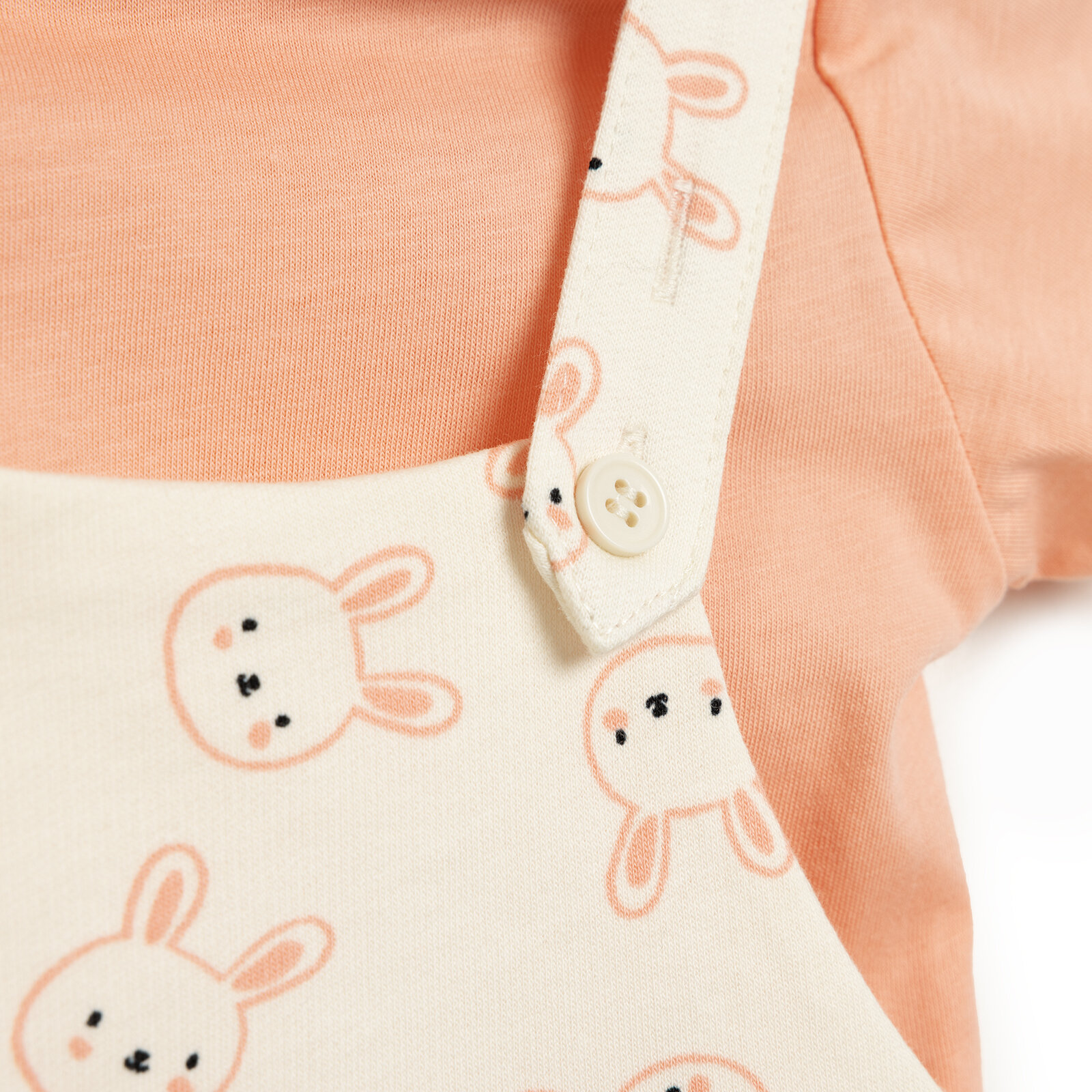 Yenidoğan Salopet-Tshirt Kız Bebek