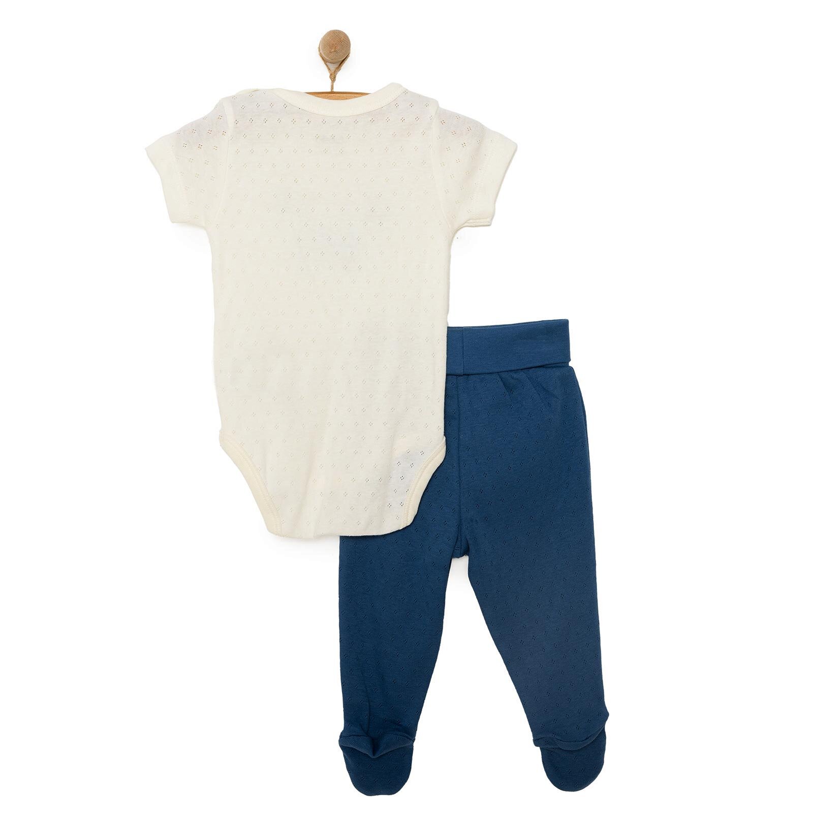 Yenidoğan Ship Boy Body-Patikli Alt Erkek Bebek