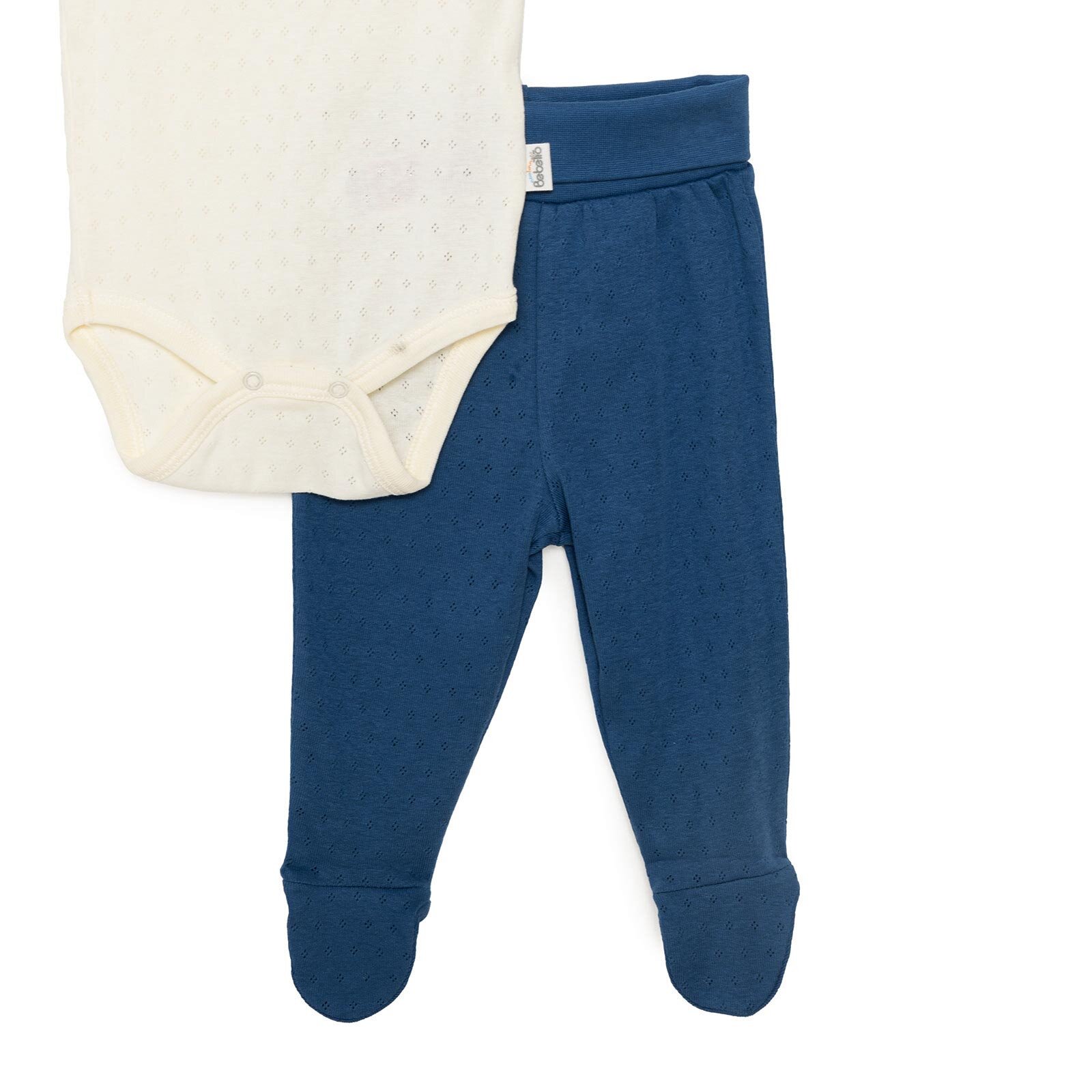 Yenidoğan Ship Boy Body-Patikli Alt Erkek Bebek