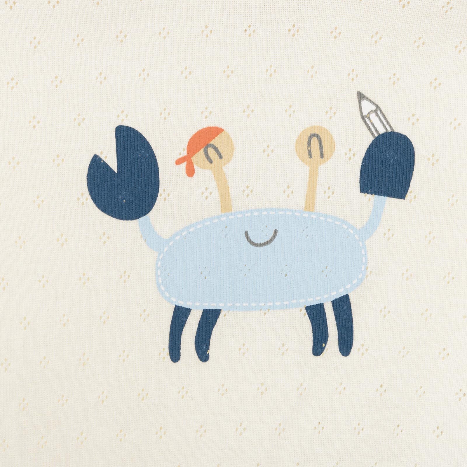 Yenidoğan Ship Boy Body-Patikli Alt Erkek Bebek