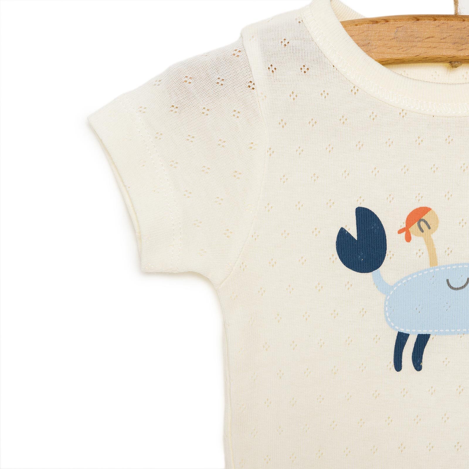 Yenidoğan Ship Boy Body-Patikli Alt Erkek Bebek