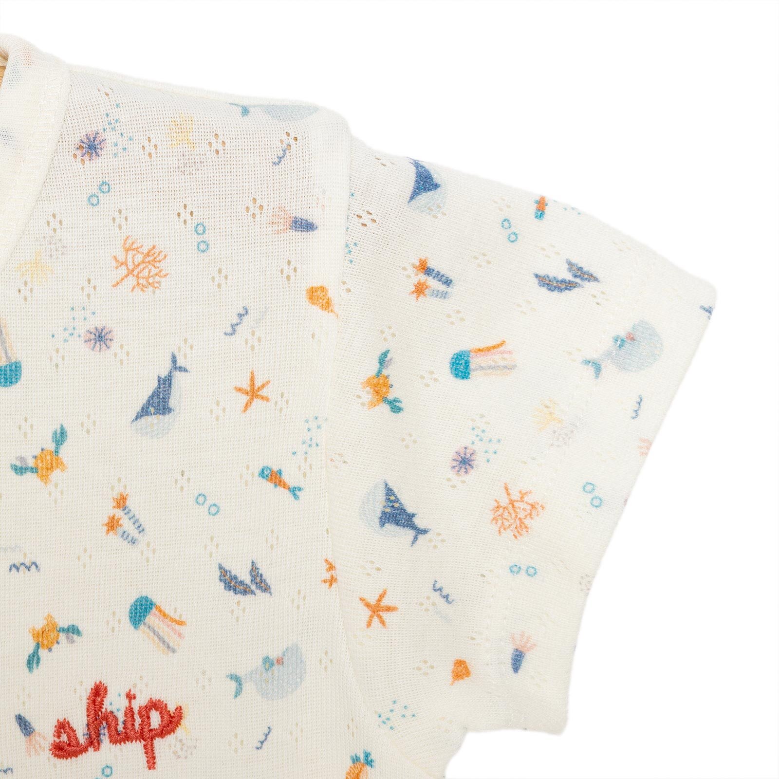 Yenidoğan Ship Boy Kısa Tulum Erkek Bebek