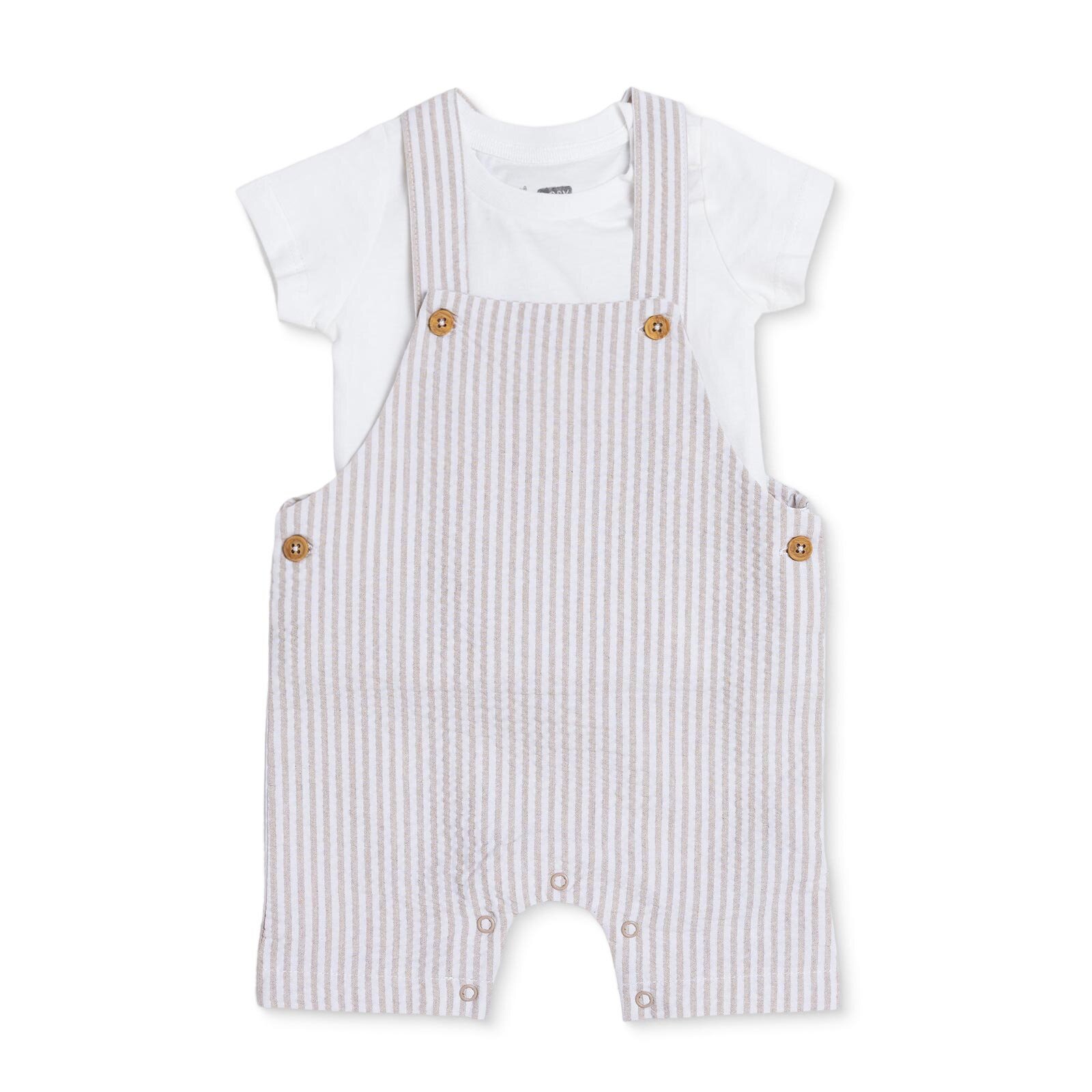 Yenidoğan Şort Salopet-Tshirt