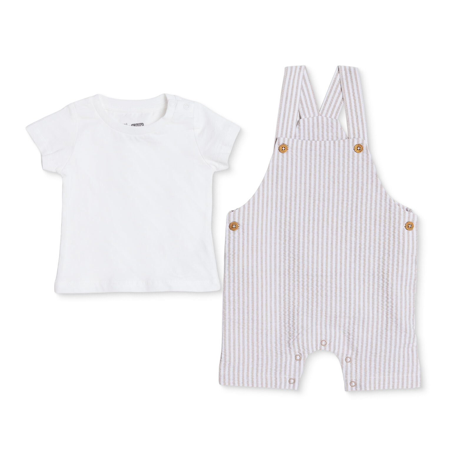 Yenidoğan Şort Salopet-Tshirt