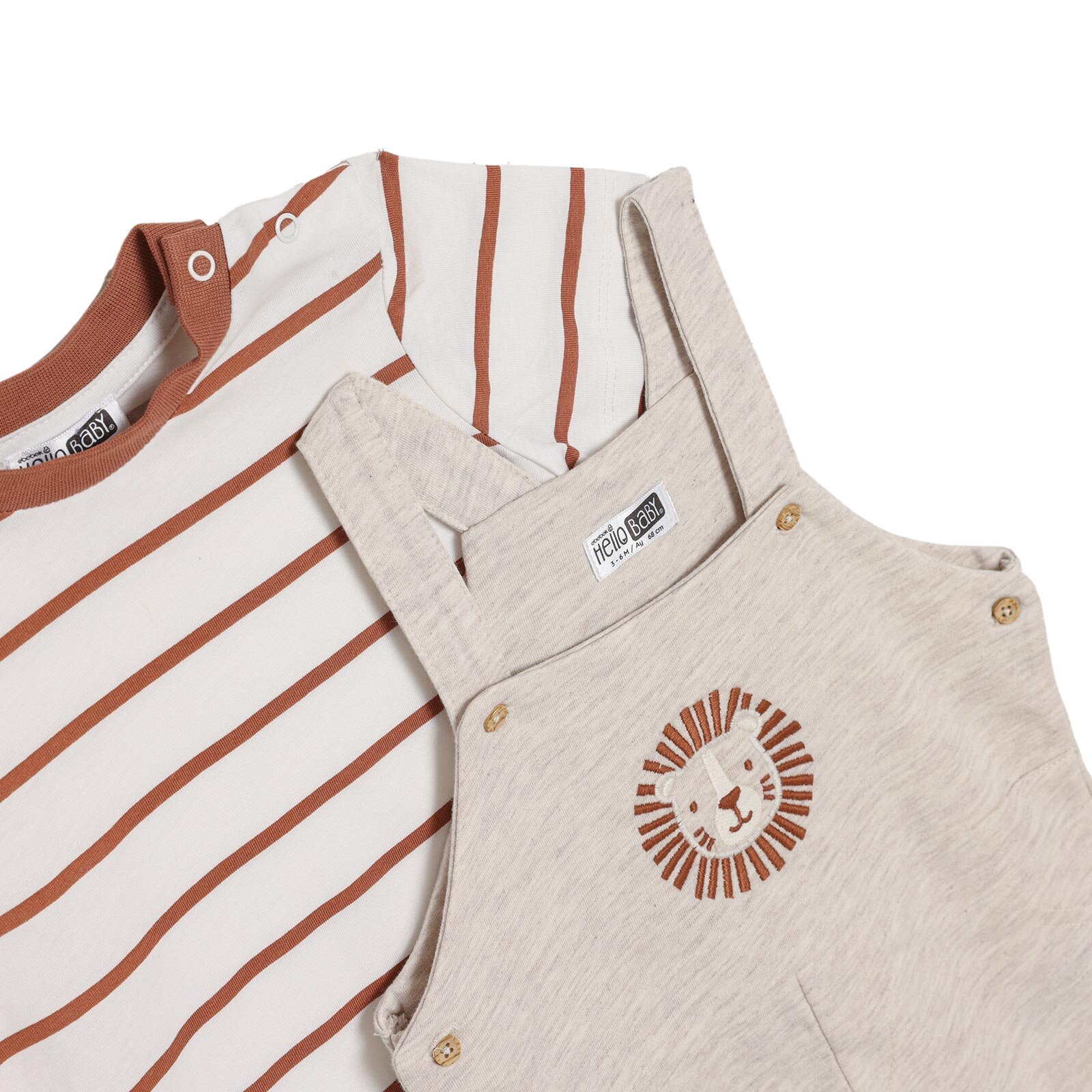 Yenidoğan Şort Salopet-Tshirt