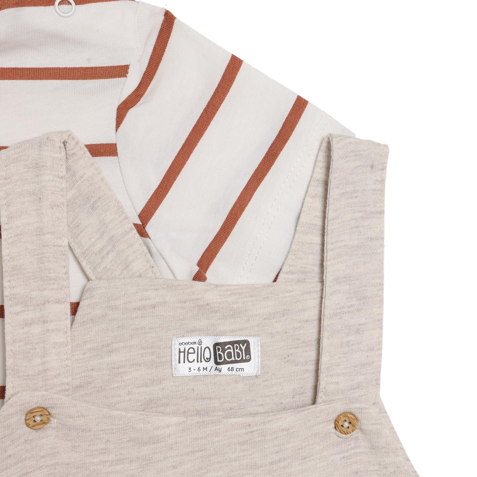 Yenidoğan Şort Salopet-Tshirt