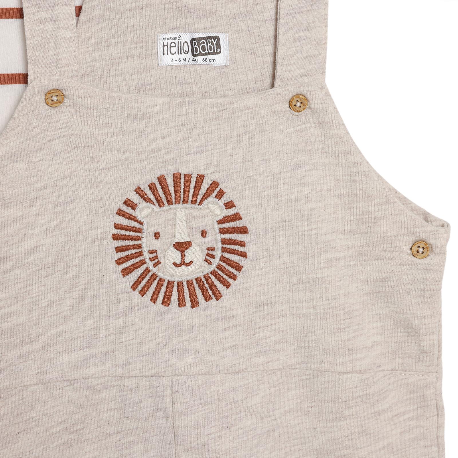 Yenidoğan Şort Salopet-Tshirt