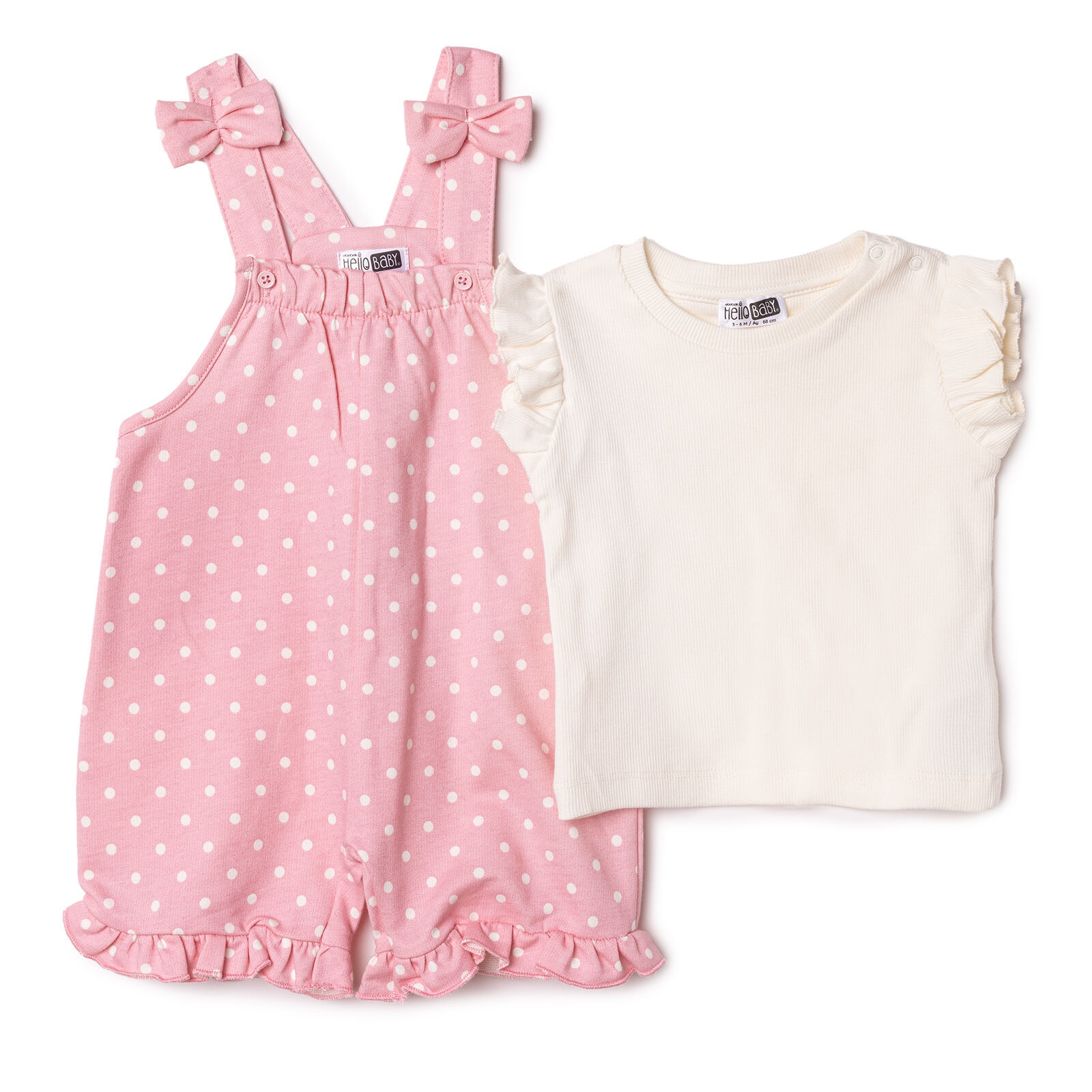 Yenidoğan Şort Salopet-Tshirt