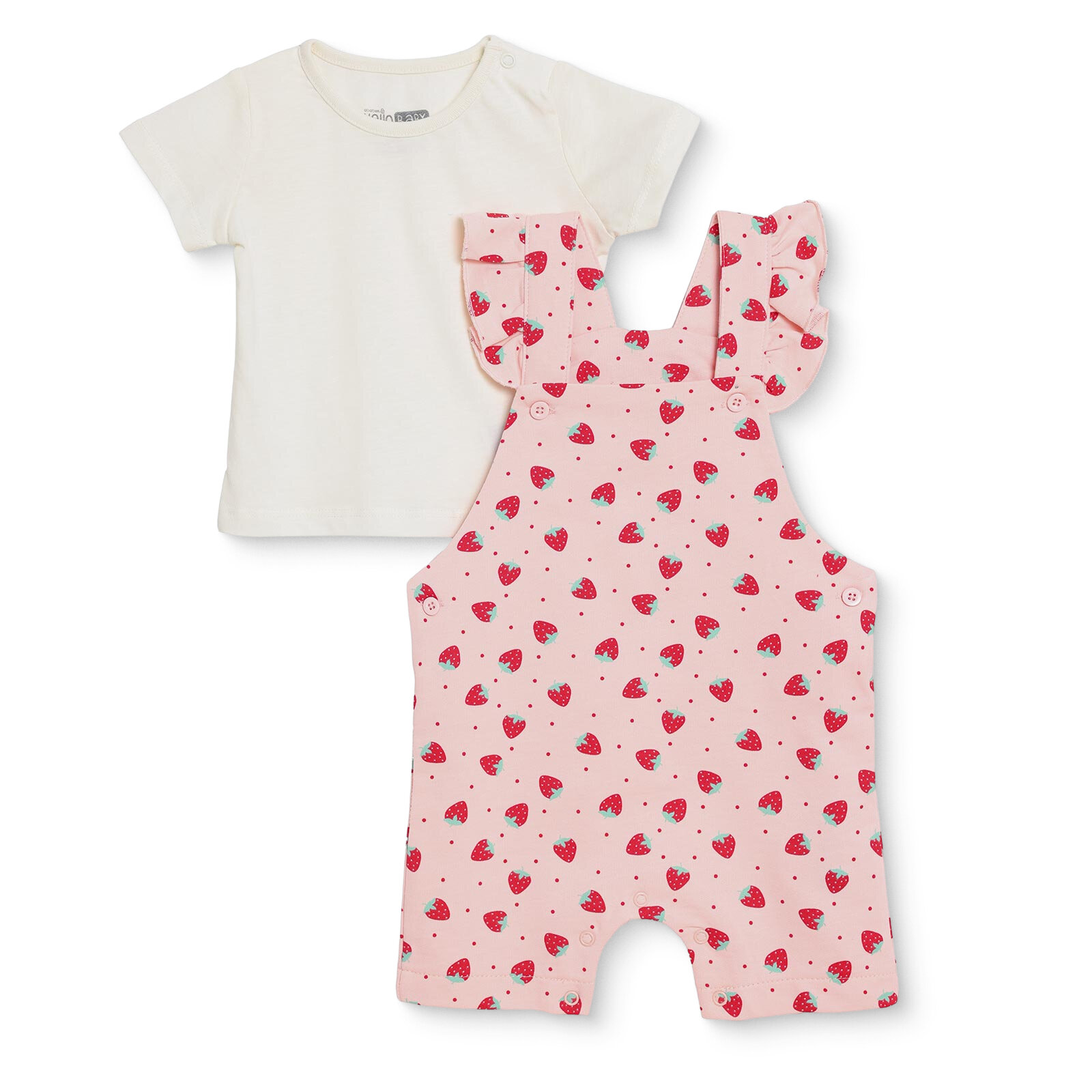 Yenidoğan Şort Salopet-Tshirt