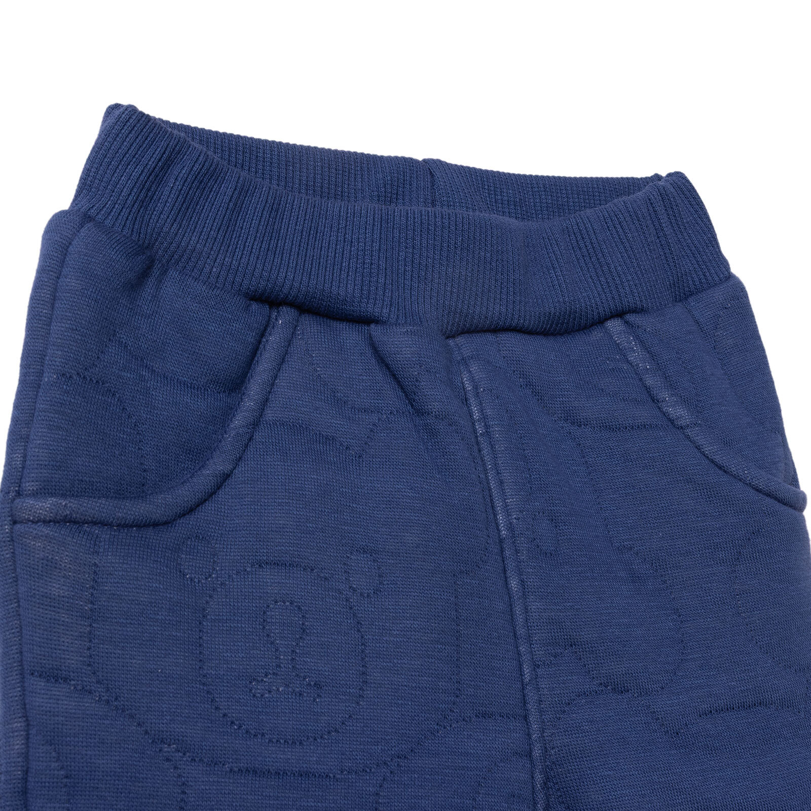 Erkek Bebek Yenidoğan Bearish Sweatshirt-Hırka-Alt Kapitone Örme Bisiklet Yaka Uzun Kol Patiksiz Pa