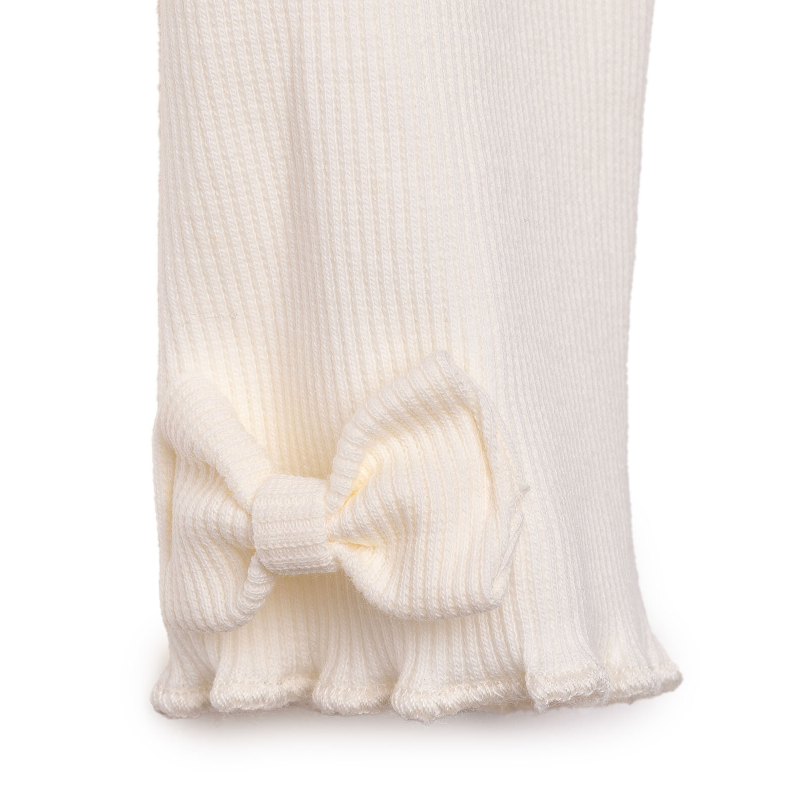 Kız Bebek Yenidoğan Mother And Baby Sweatshirt-Patiksiz Alt Bisiklet Yaka Uzun Kol Patiksiz Paça