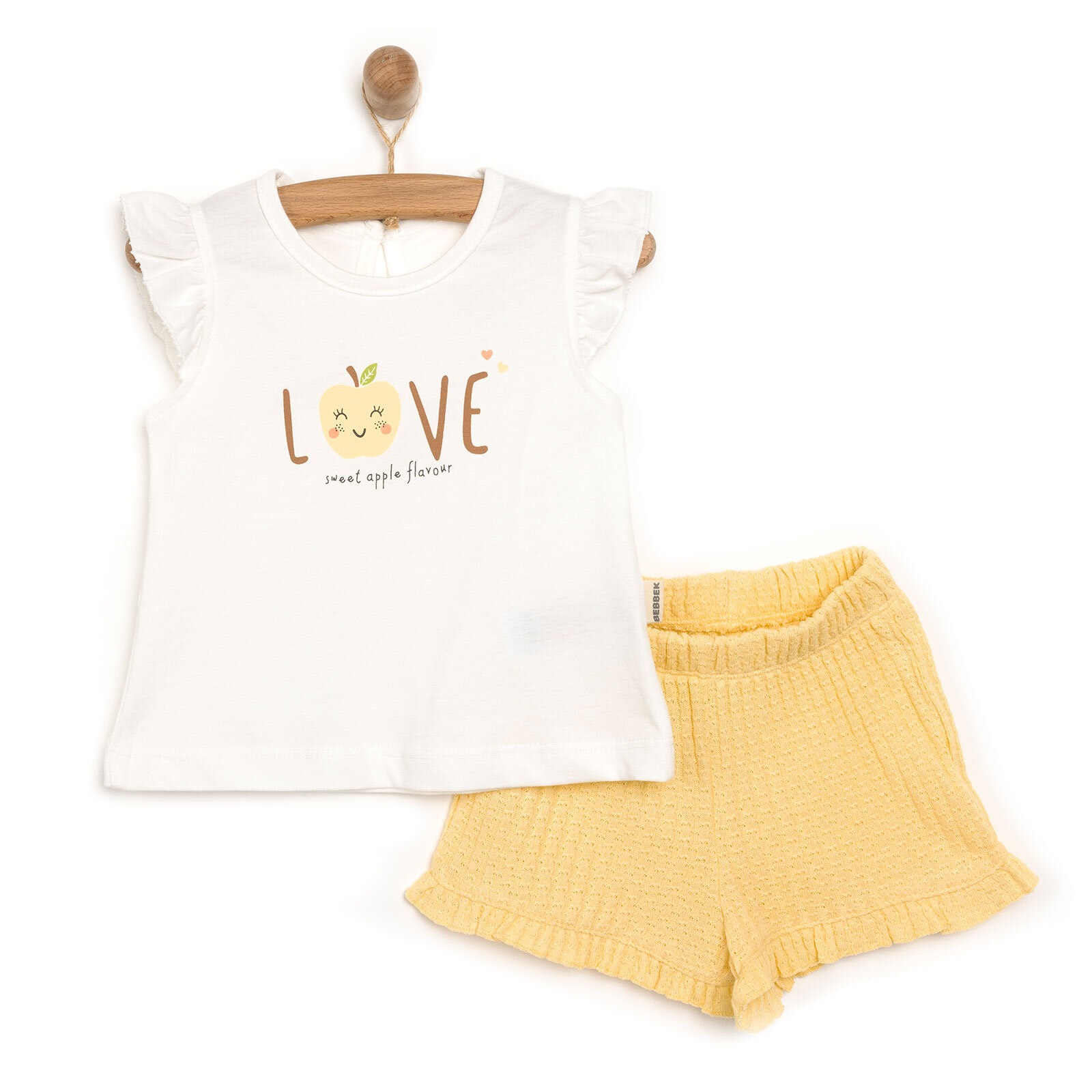 Yenidoğan Tshirt-Şort Kız Bebek