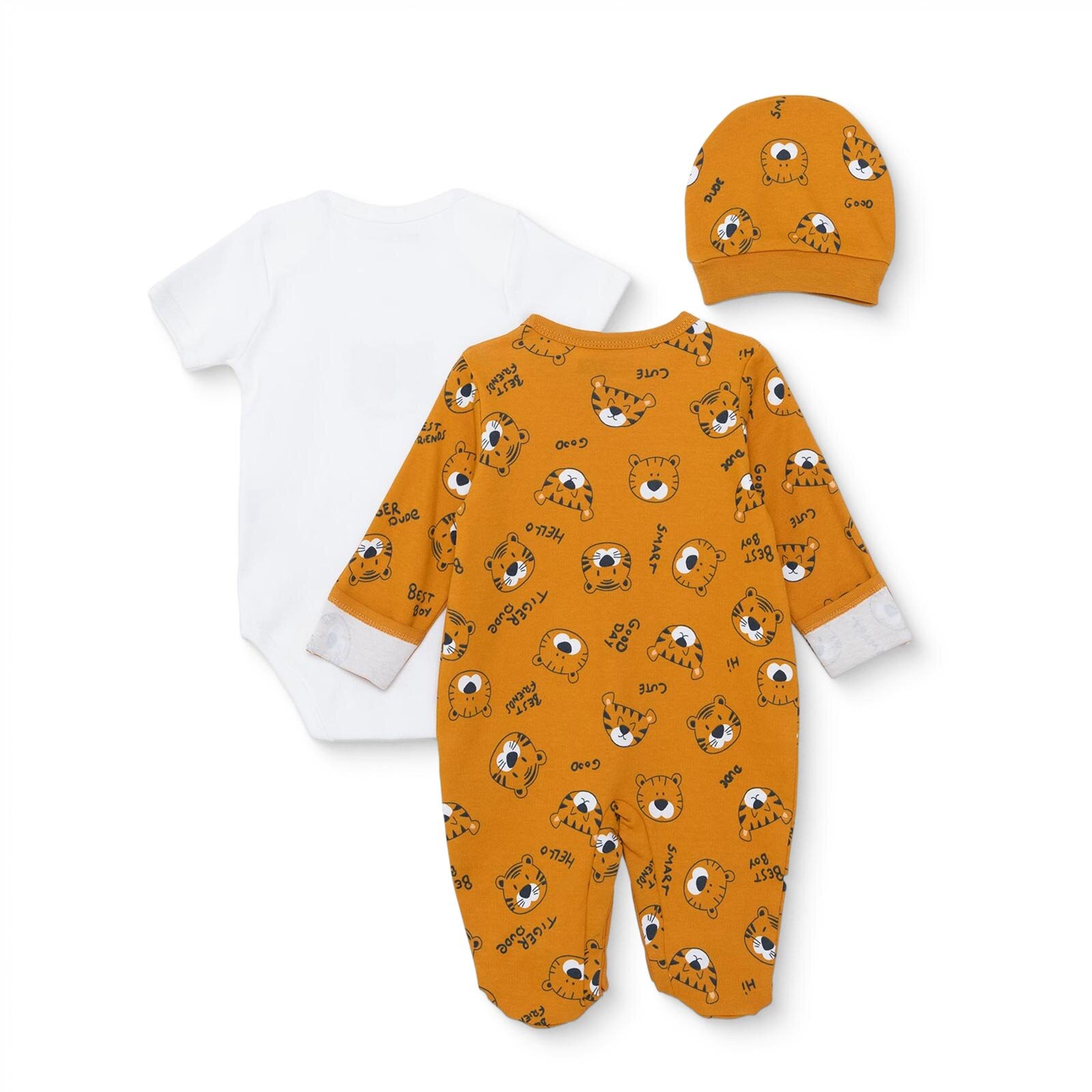 Yenidoğan Tulum-Body-Şapka Yenidoğan Tulum-Body-Şapka