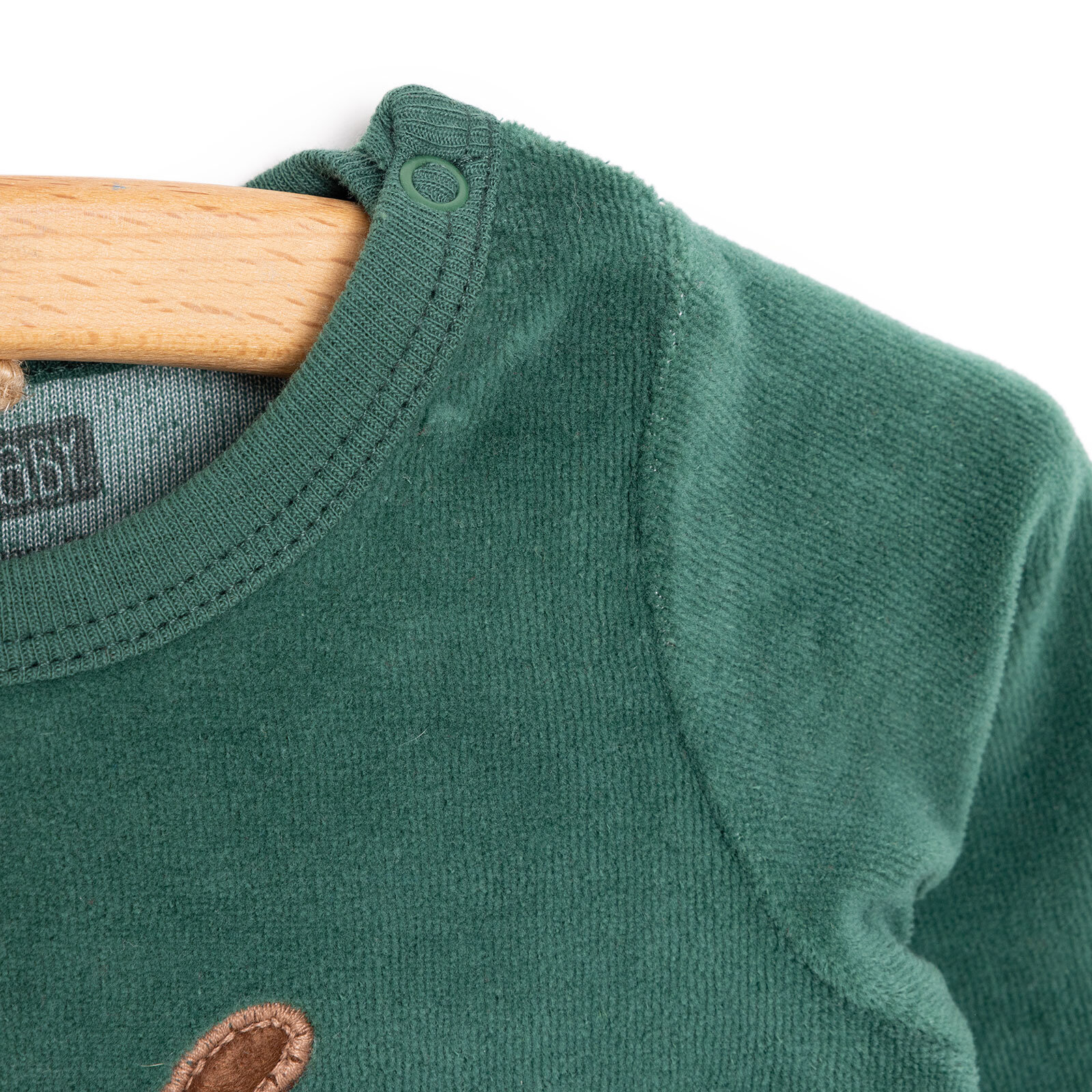 Yenidoğan Kadife Patikli Tulum