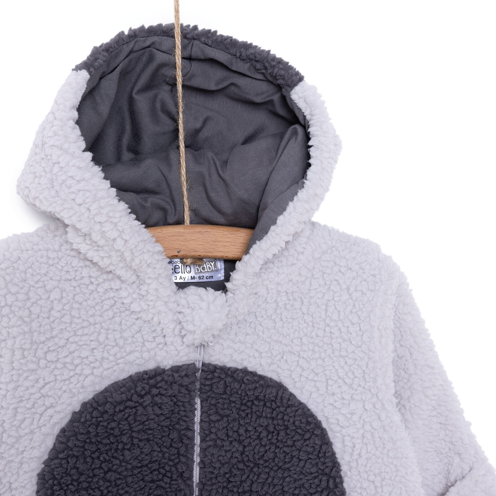 Yenidoğan Unisex Welsoft Patikli Tulum Unisex