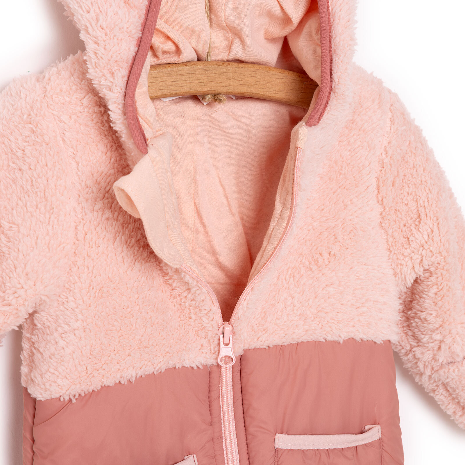 Yenidoğan Welsoft Patikli Tulum Kız Bebek