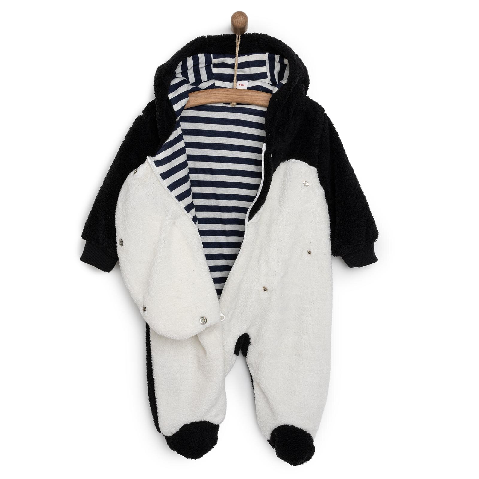 Unisex Yenidoğan Patikli Tulum Wellsoft Örme Fermuarlı Patikli Paça Siyah Unisex Yenidoğan Patikli Tulum Wellsoft Örme Fermuarlı Patikli Paça Siyah