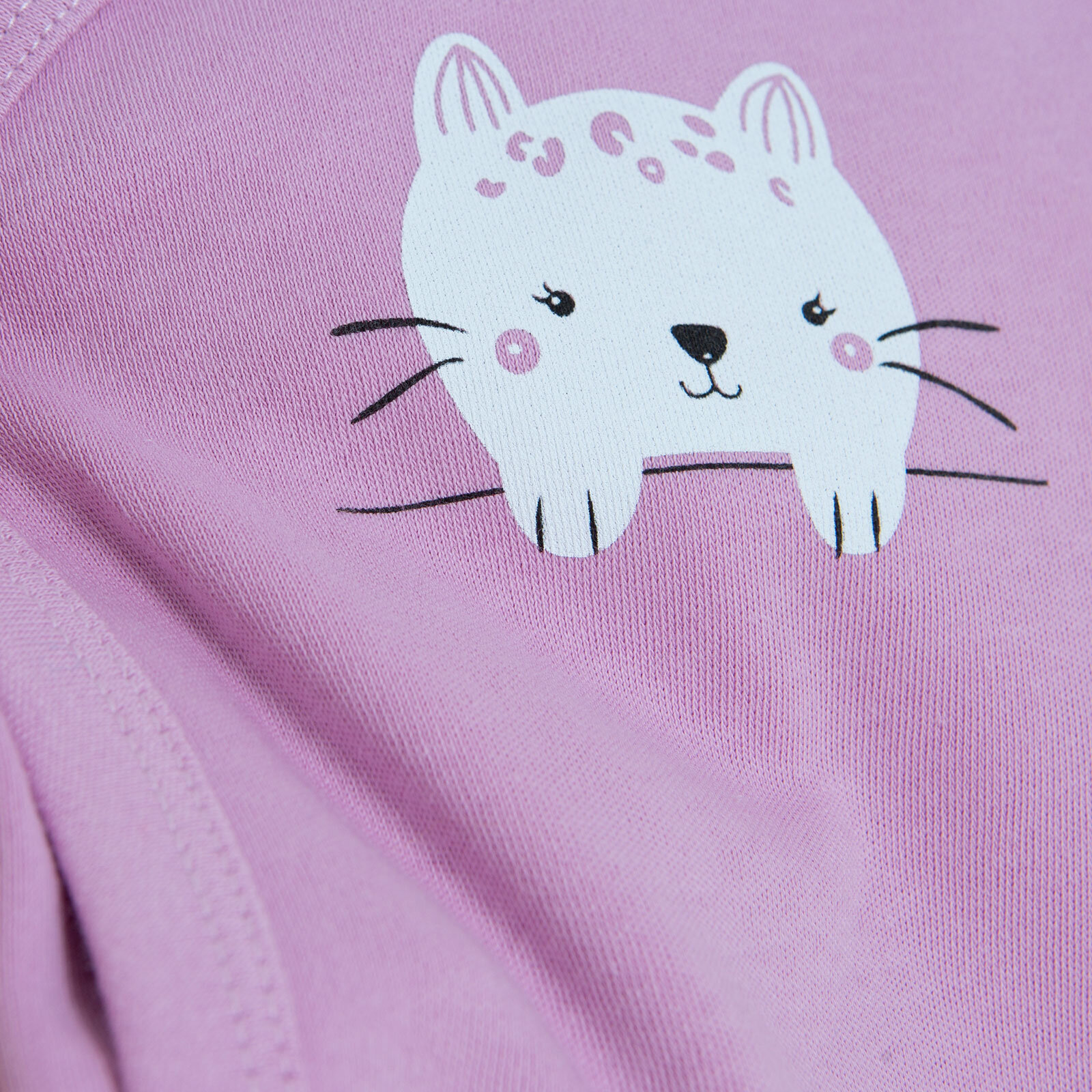 Kız Bebek Zıbın Body-Patikli Alt İnterlok Bisiklet Yaka Uzun Kol Patikli Paça