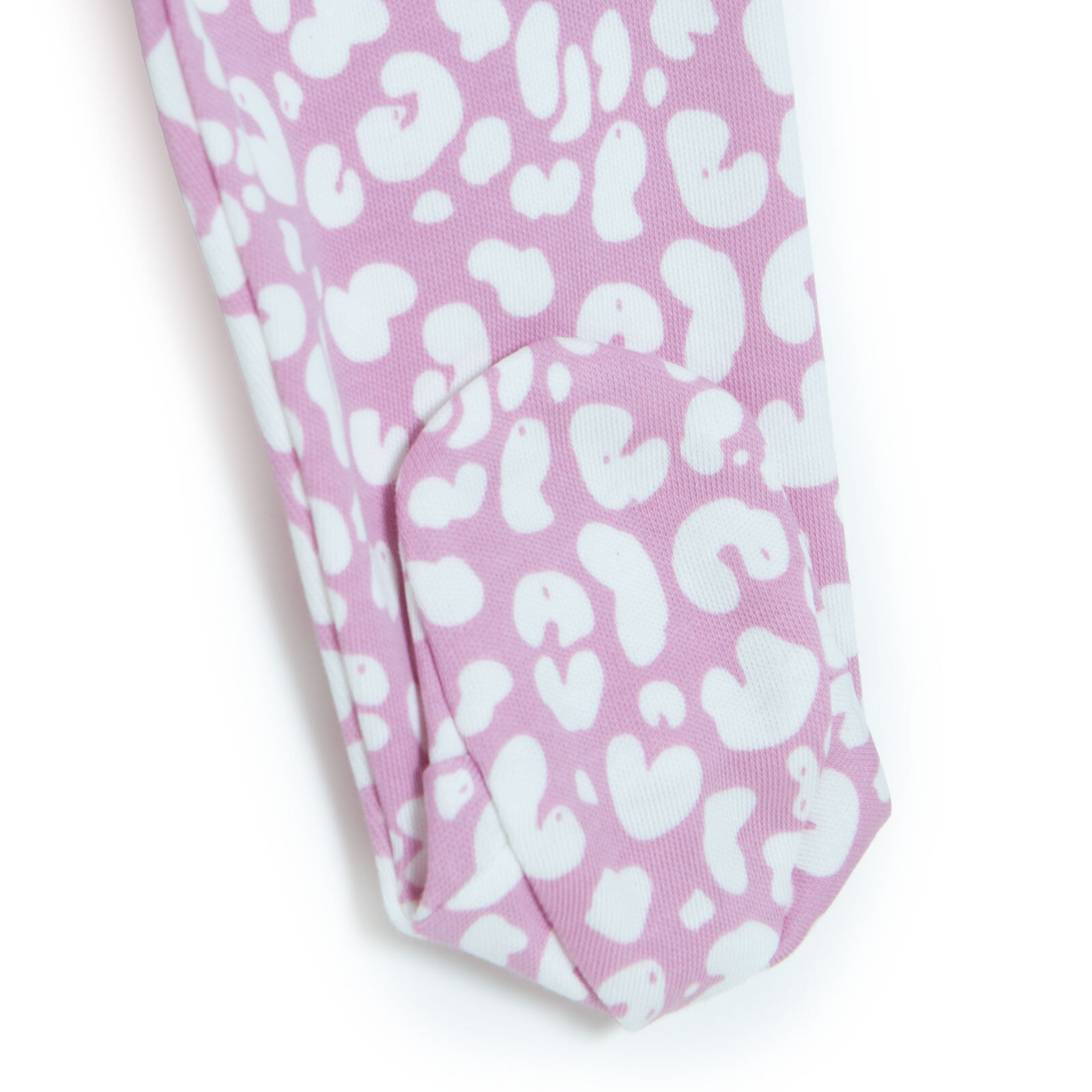 Kız Bebek Zıbın Body-Patikli Alt İnterlok Bisiklet Yaka Uzun Kol Patikli Paça