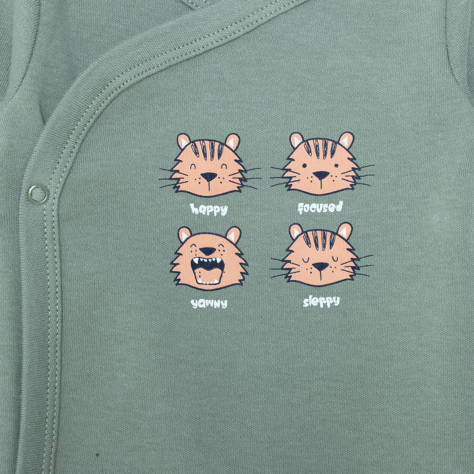 Erkek Bebek Yenidoğan Zıbın Body-Patikli Alt İnterlok Zarf Yaka Uzun Kol Patikli Paça