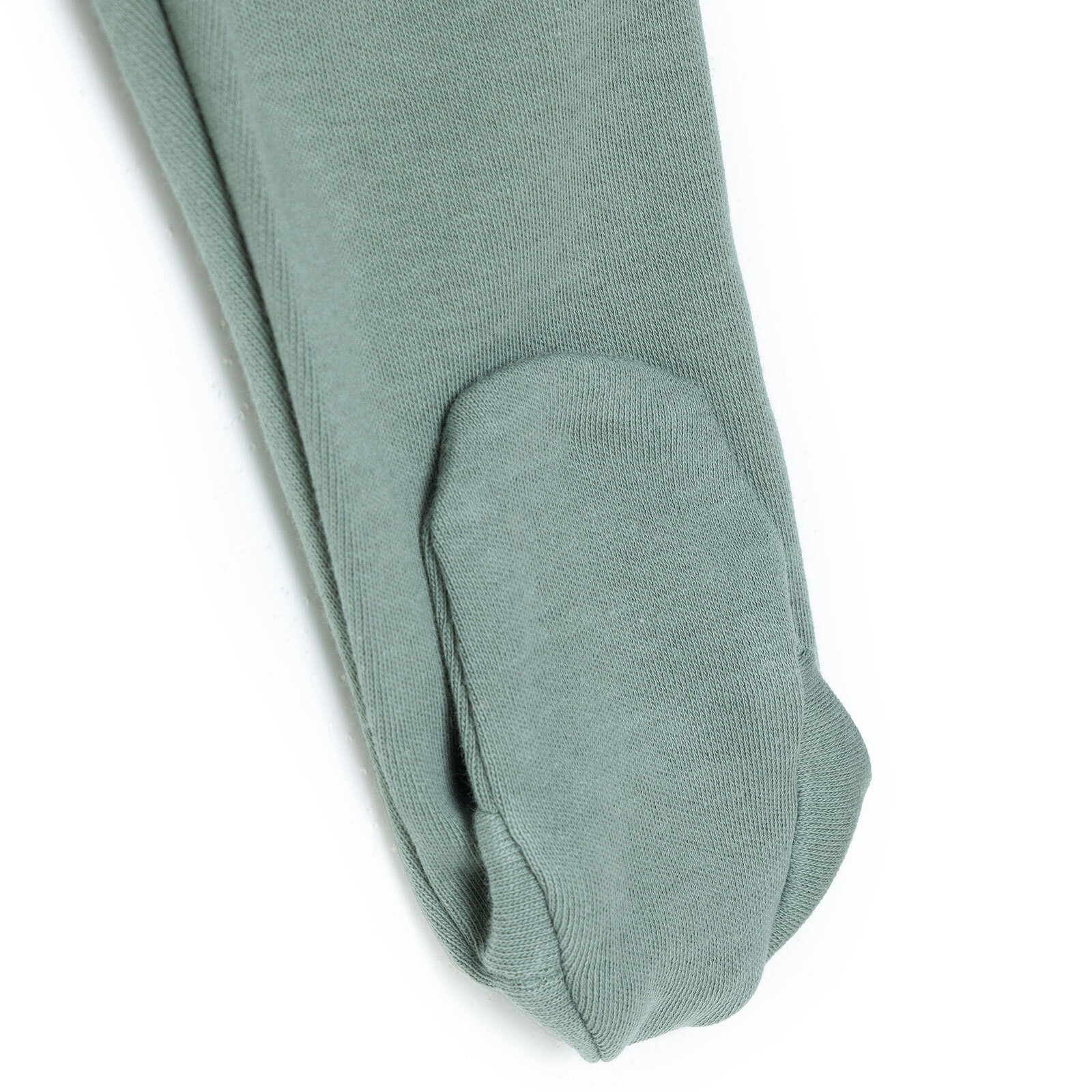 Erkek Bebek Yenidoğan Zıbın Body-Patikli Alt İnterlok Zarf Yaka Uzun Kol Patikli Paça