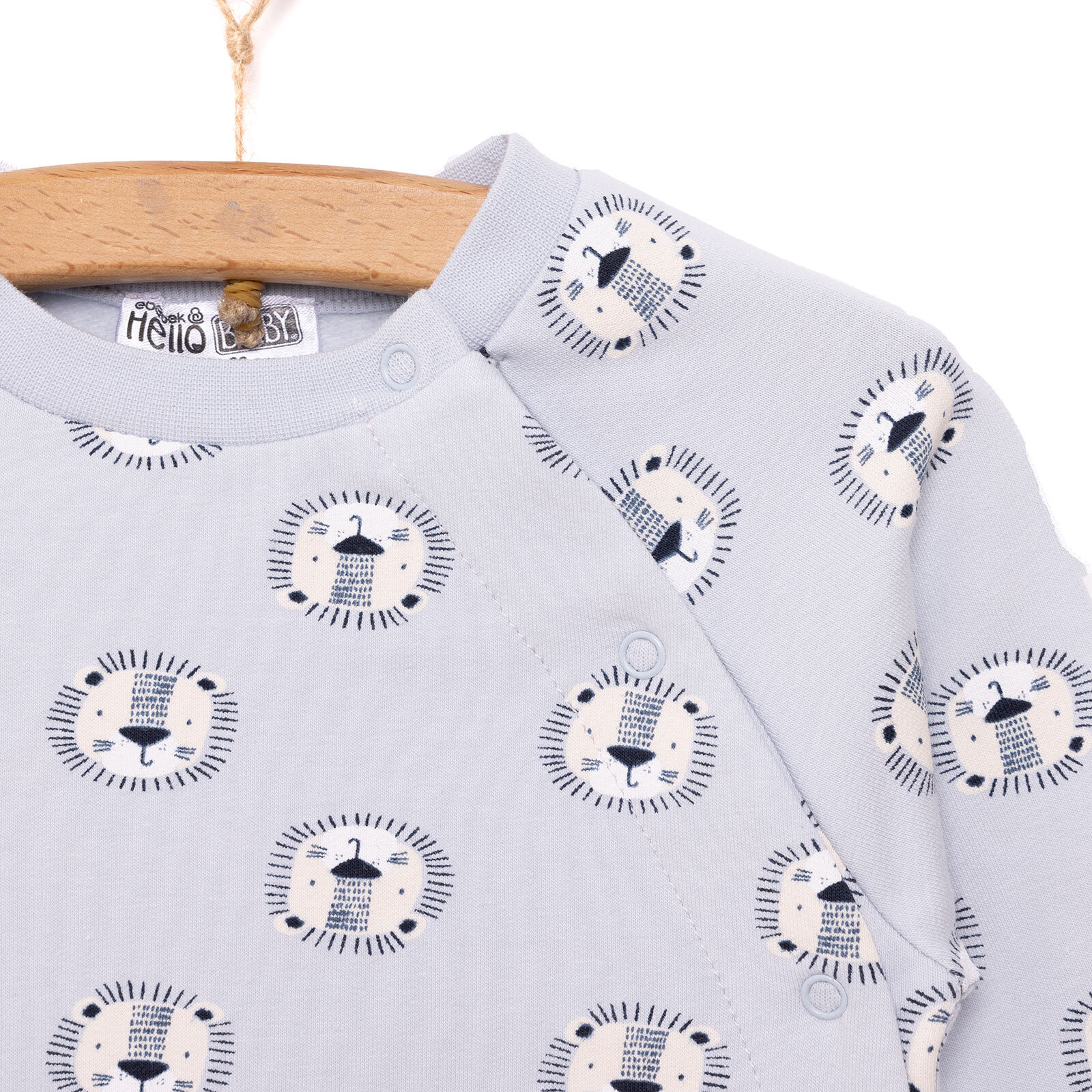 Yenidoğan Zıbın-Rahat Bel Patiksiz Alt 2li Takım Unisex