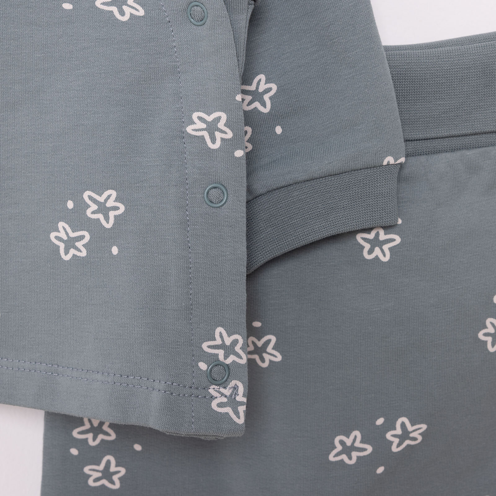 Yenidoğan Zıbın-Rahat Bel Patiksiz Alt 2li Takım Unisex