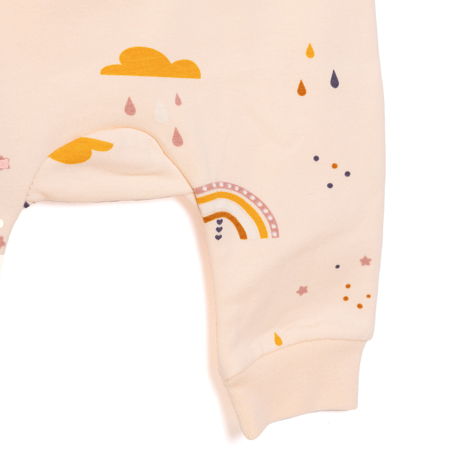 Yenidoğan Zıbın-Rahat Bel Patiksiz Alt 2li Takım Unisex