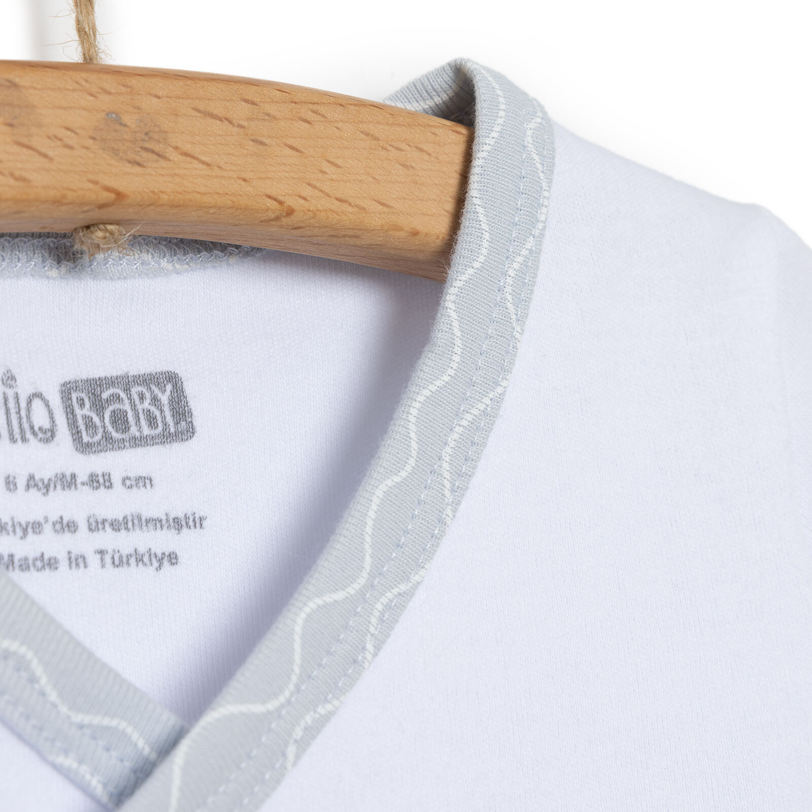 Yenidoğan Zıbın-Şapka-Patikli Alt 3lü Set Erkek Bebek